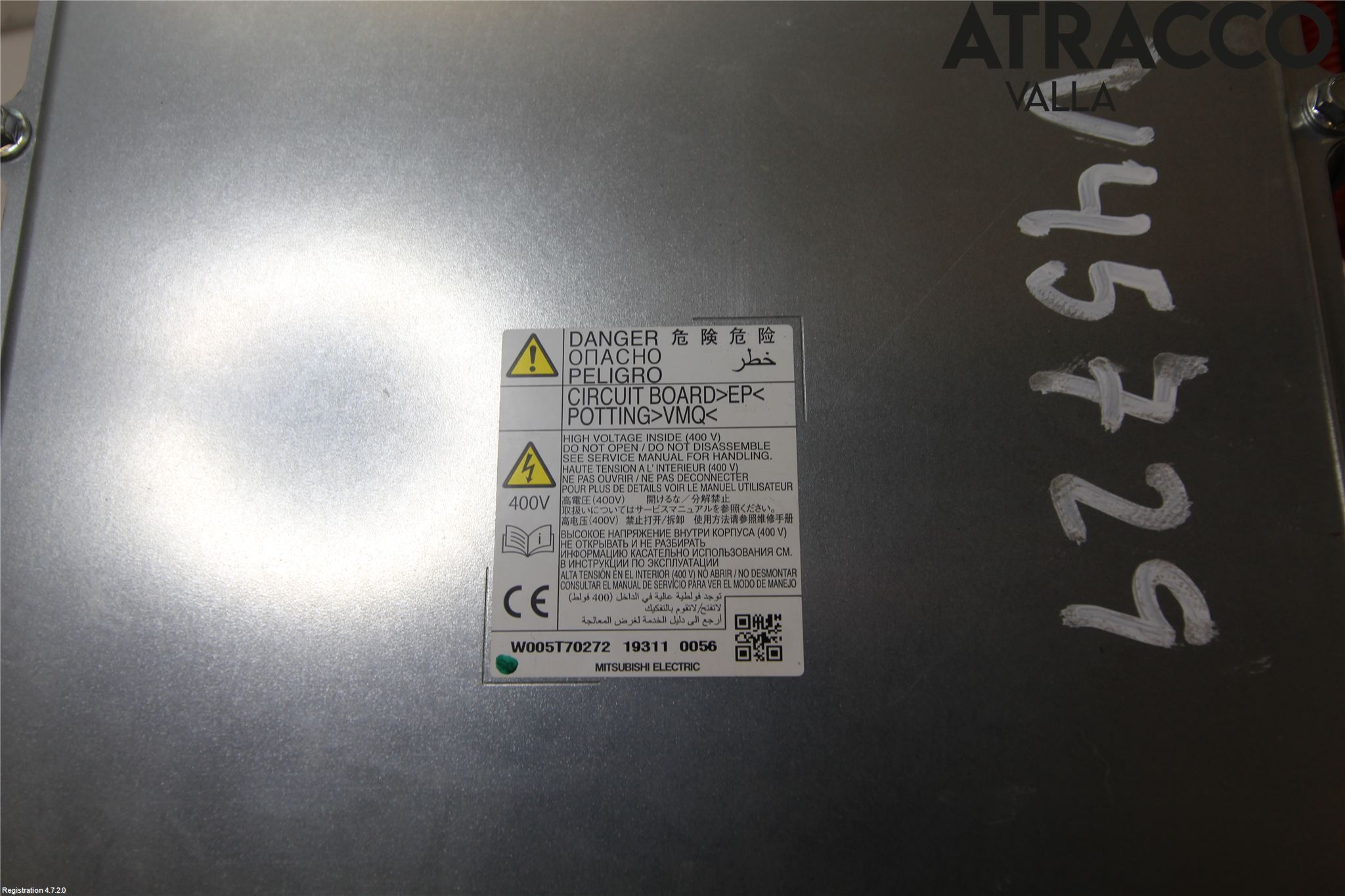 Mitsubishi OUTLANDER 13-21 Batteriladdare Högspänning