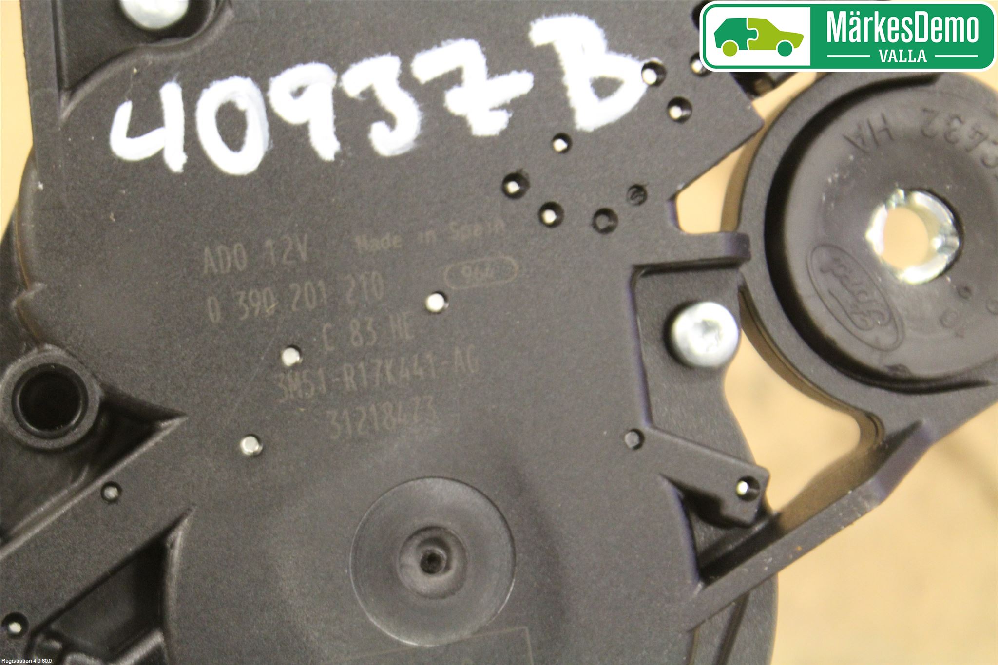 Volvo V50 08-12 Torkarmotor Baklucka