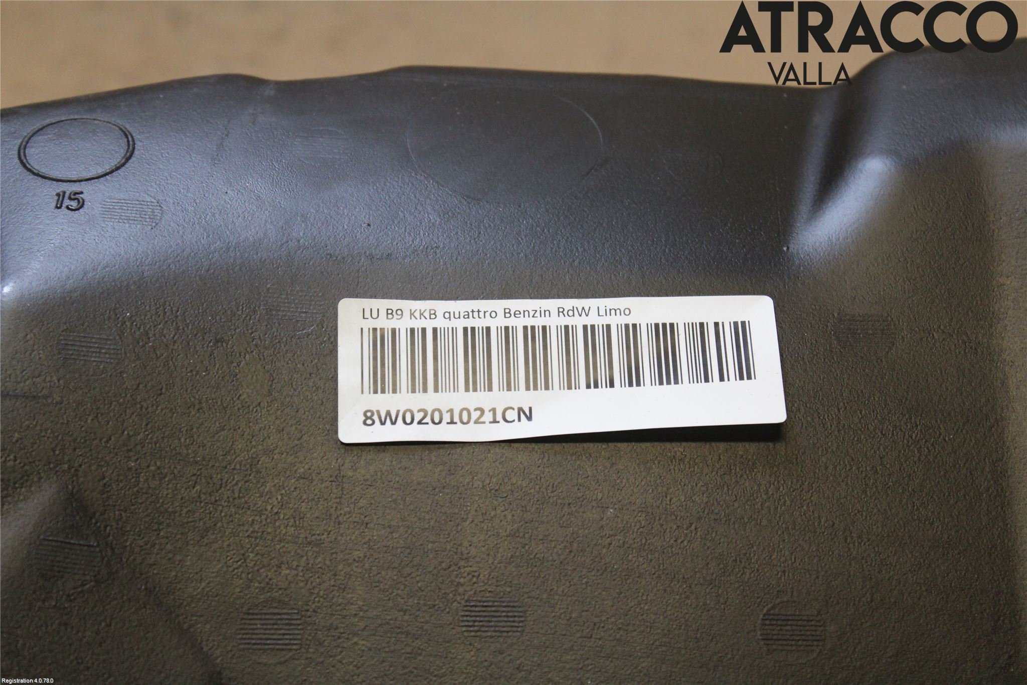 Audi A4/S4 B9 16-19 Bränsletank Insprutning