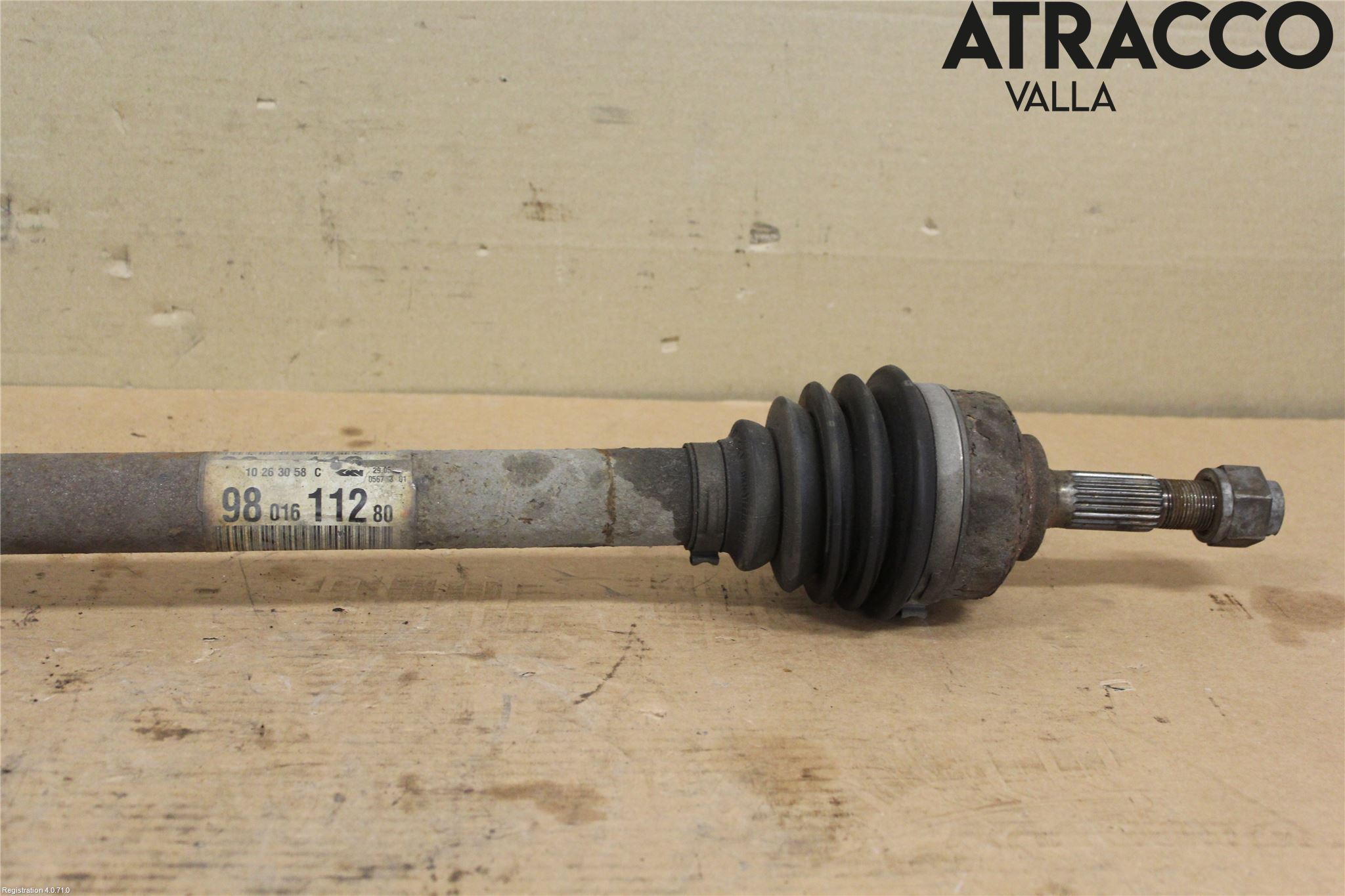 Peugeot 208 12-15 Drivaxel Fram Höger