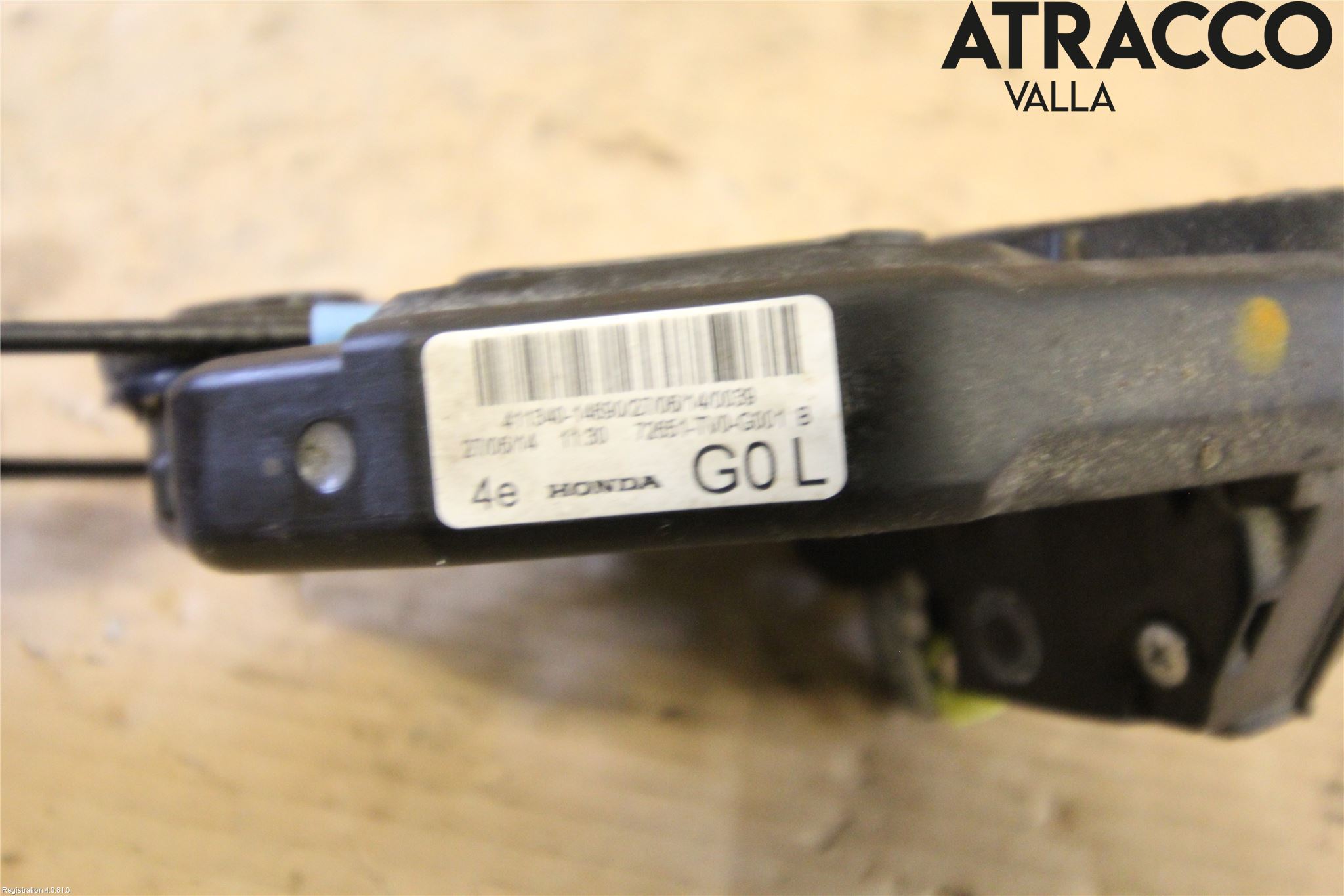 Honda CIVIC 12-16 Låskista-Dörrlås