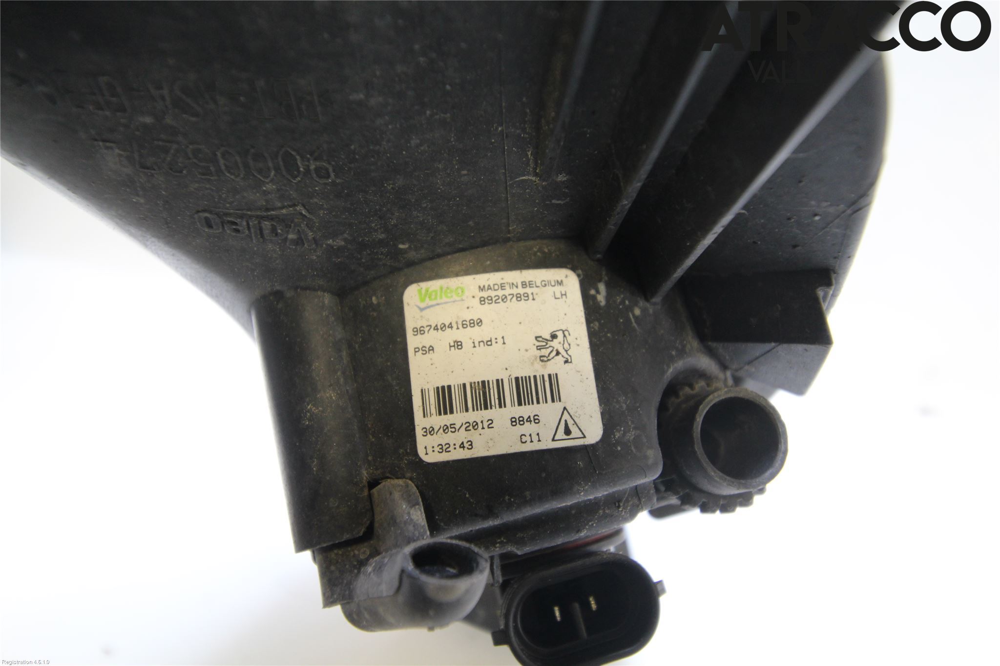 Peugeot 308 08-13 Dimljus-Varselljus Fram