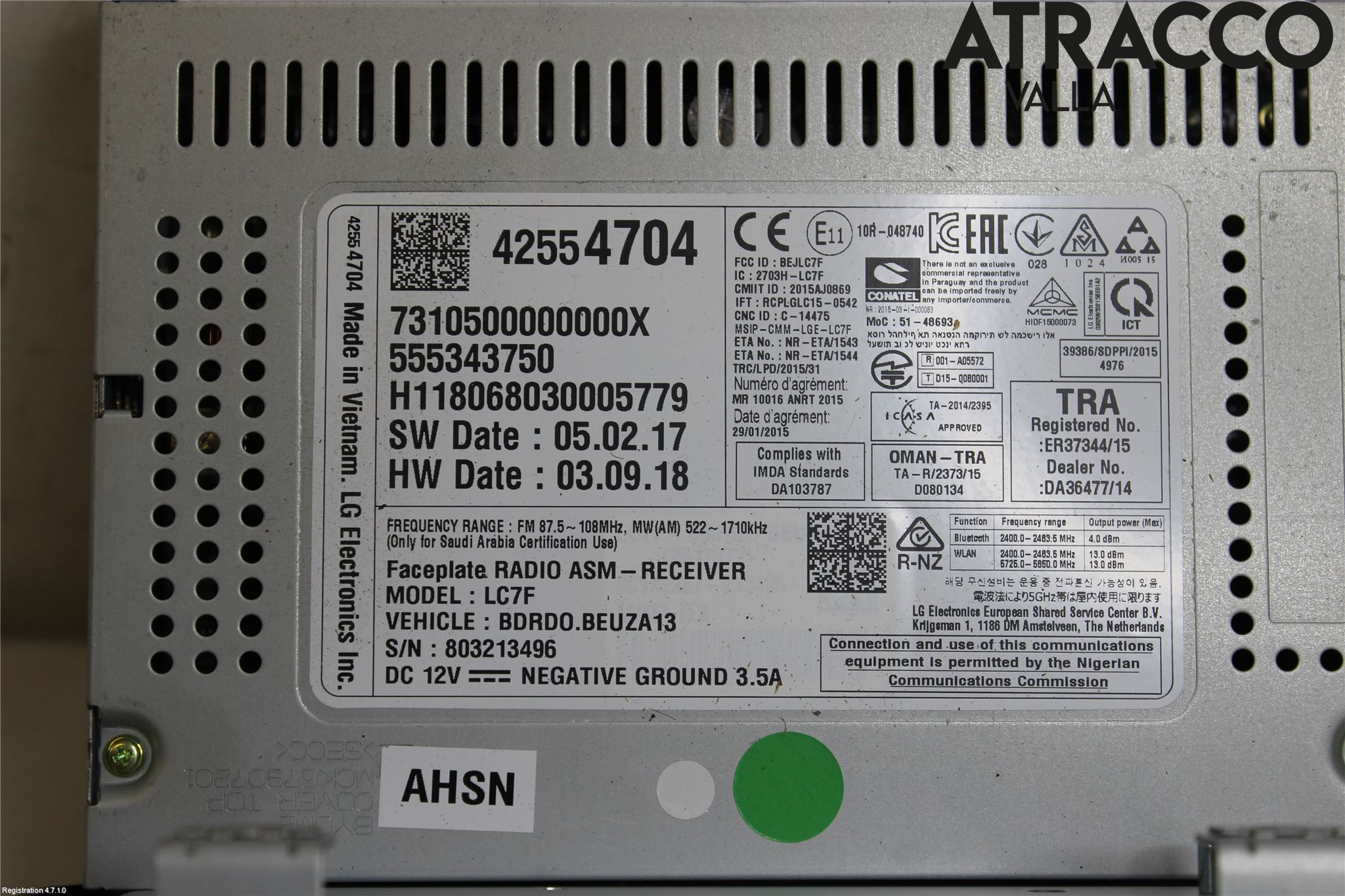 Opel CORSA E 15-19 Cd Radio - Multimediapanel