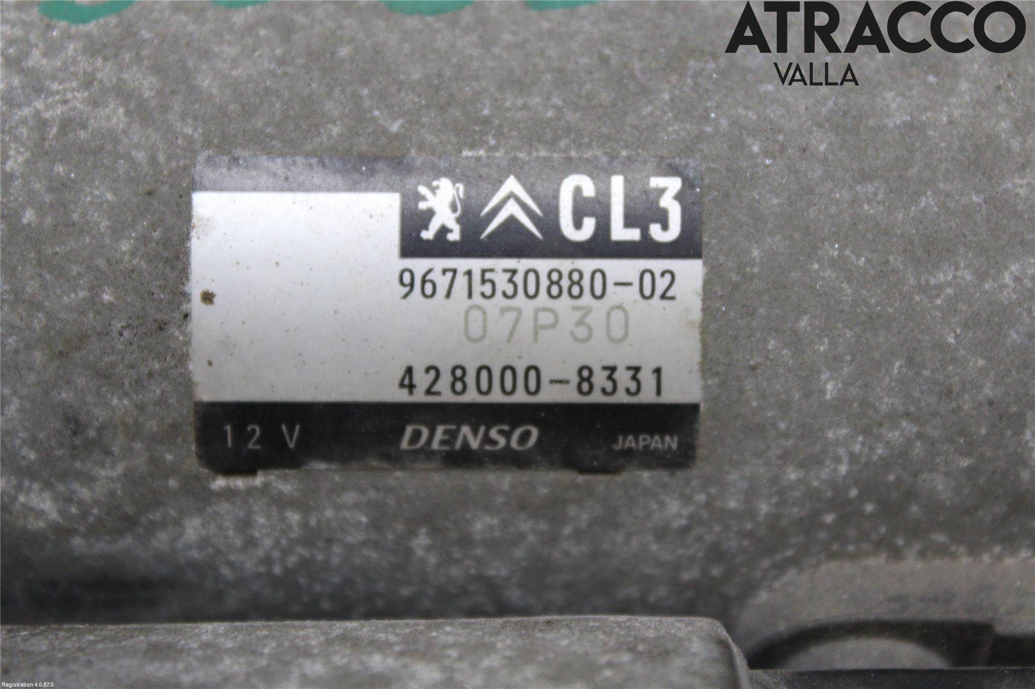 Peugeot 208 12-15 Startmotor