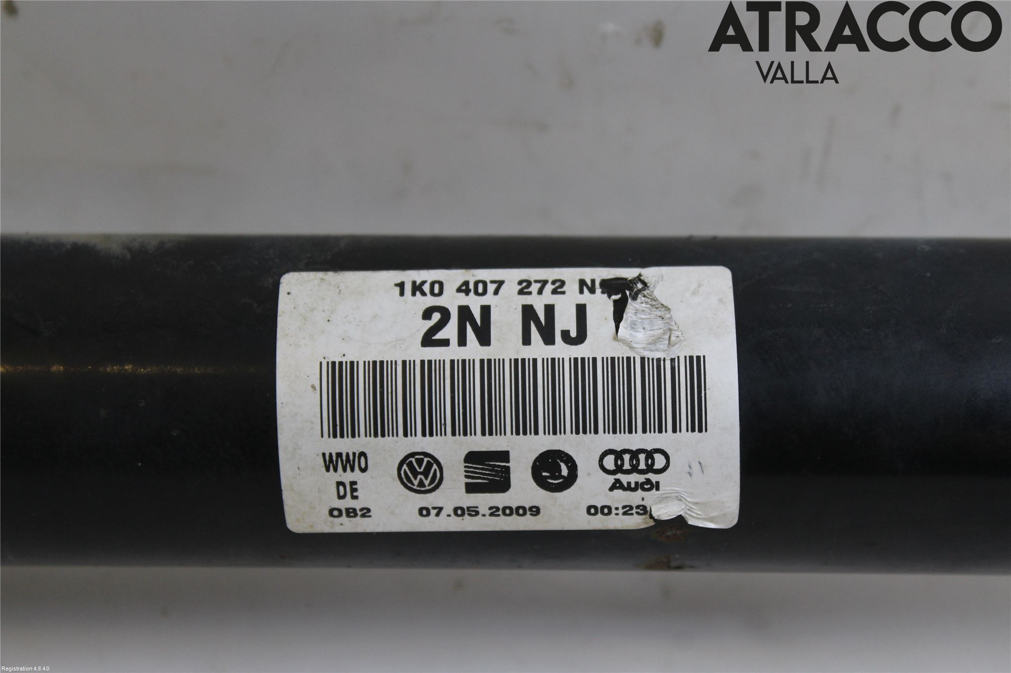 Volkswagen VW GOLF VI 09-13 Drivaxel Fram Höger