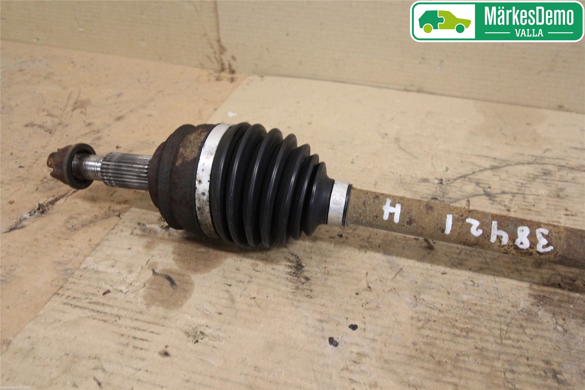 Renault SCÉNIC III / GRAND SCÉNIC 09-16 Drivaxel Fram Höger