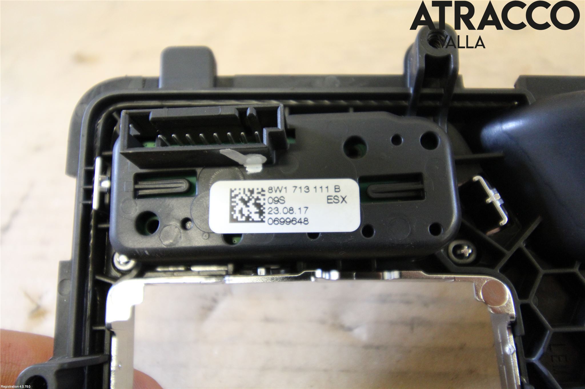 Audi A4/S4 B9 16-19 Inredning Sarg Växelspak