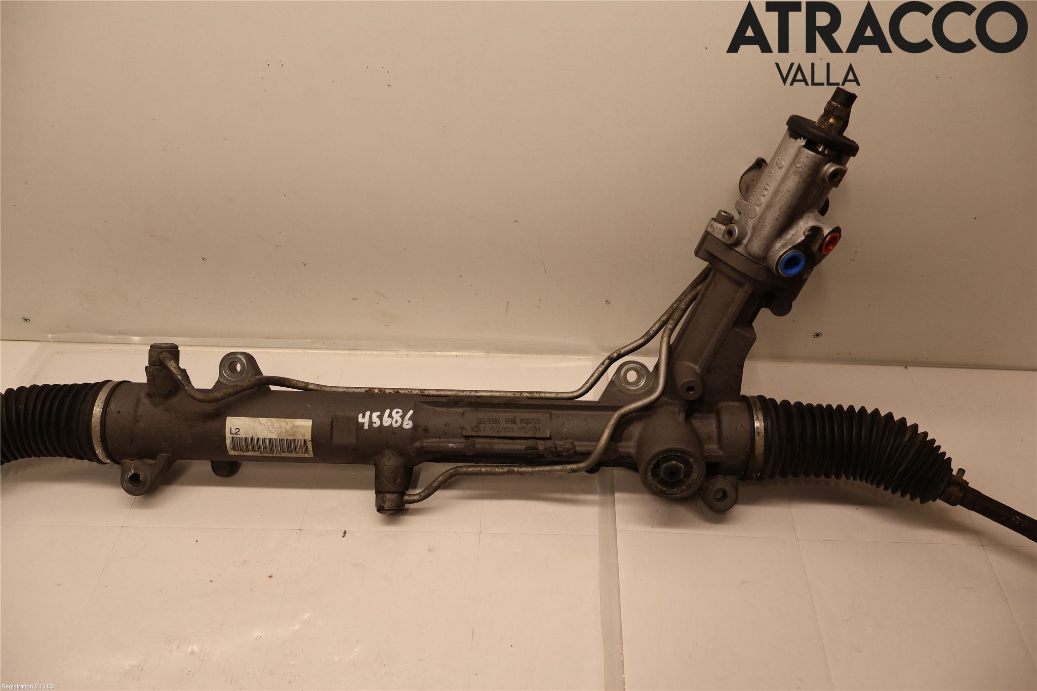 BMW 5 E60/61 Sed/Tou 02-10 Styrväxel Servo -Snäcka
