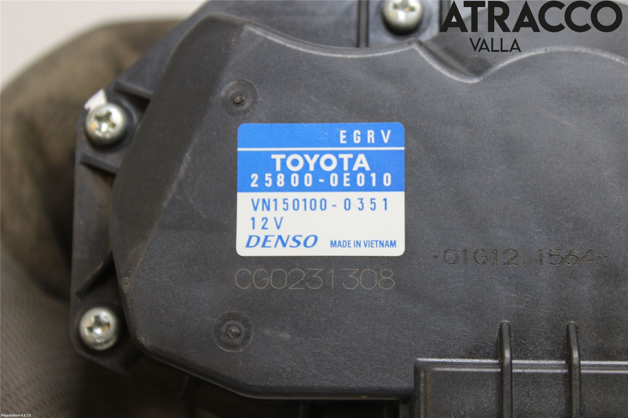 Toyota HILUX 16- Egr Ventil