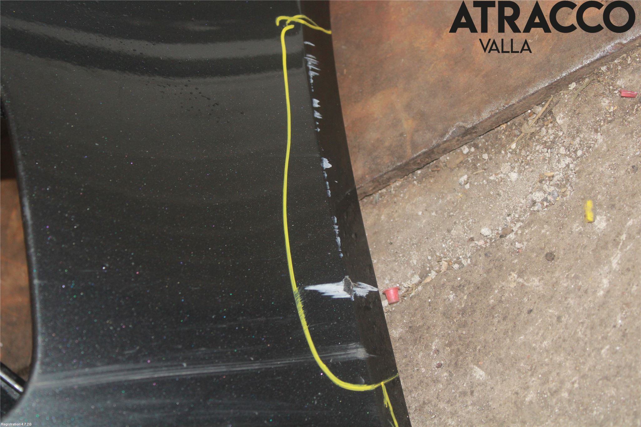 Audi A4 12-15 Stötfångarbeklädnad Fram