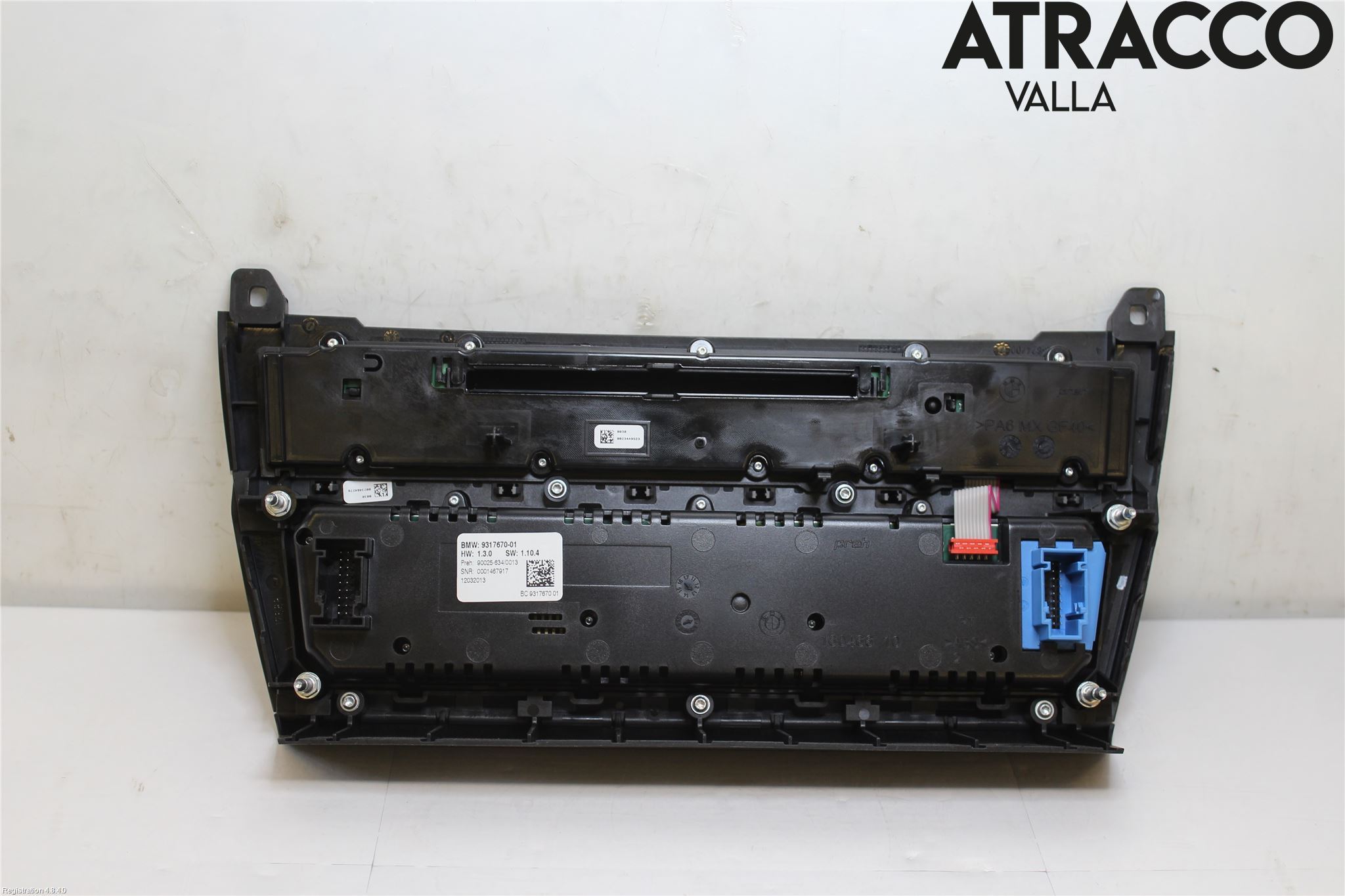 BMW 5 F10/F11/F18 09-17 Ac Styrenhet Ac Manöveren