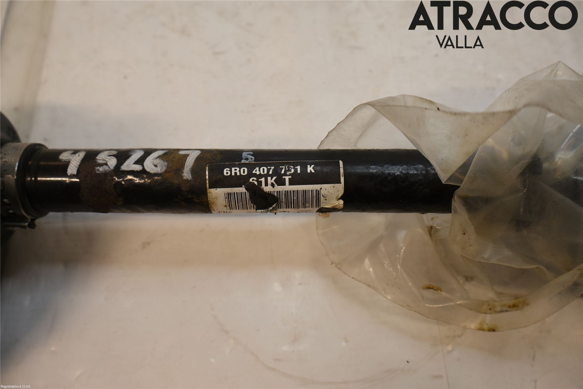 Volkswagen VW POLO 10-17 Drivaxel Fram Vänster