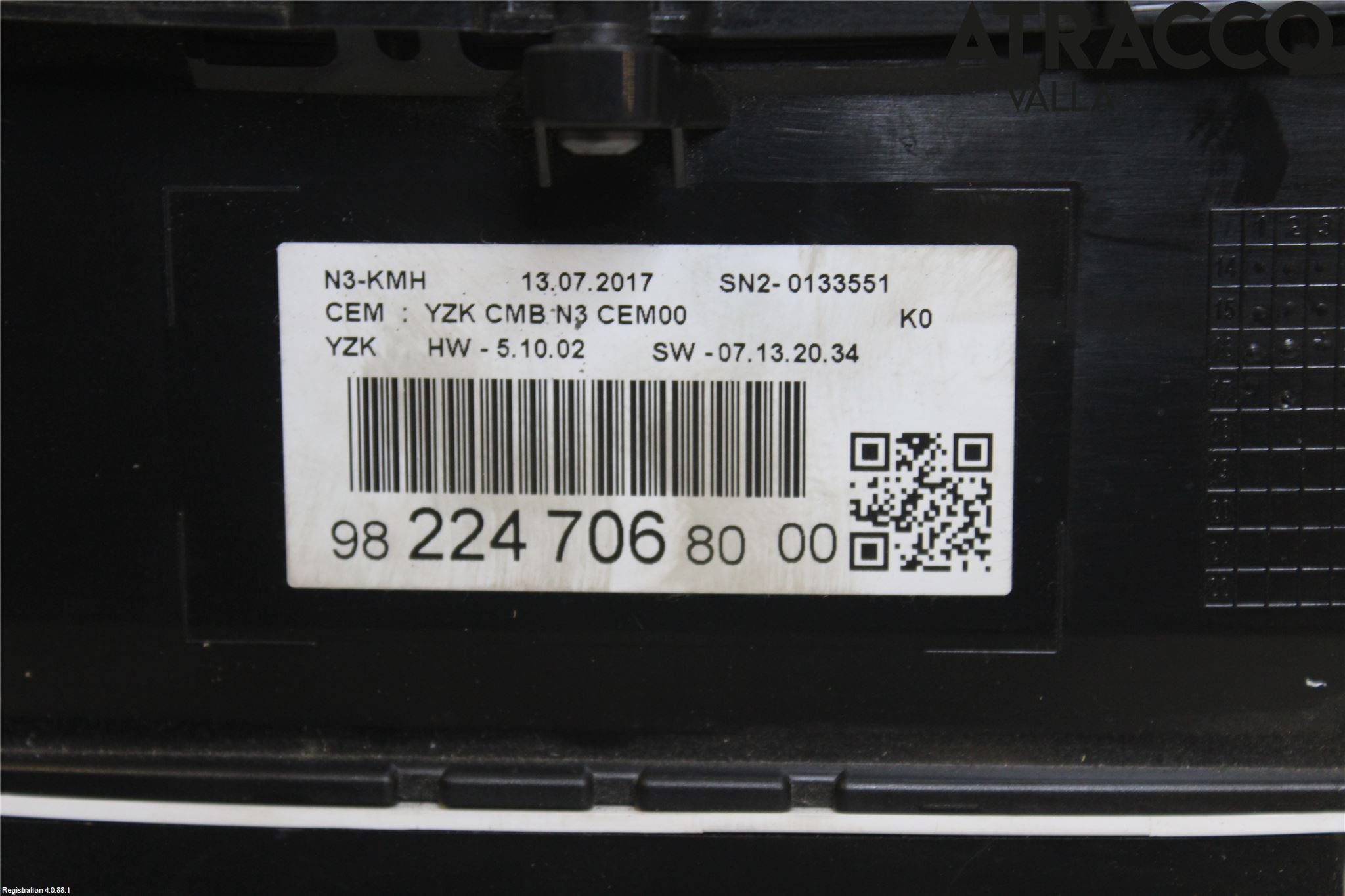 Toyota PROACE II 16- Instrument Komb