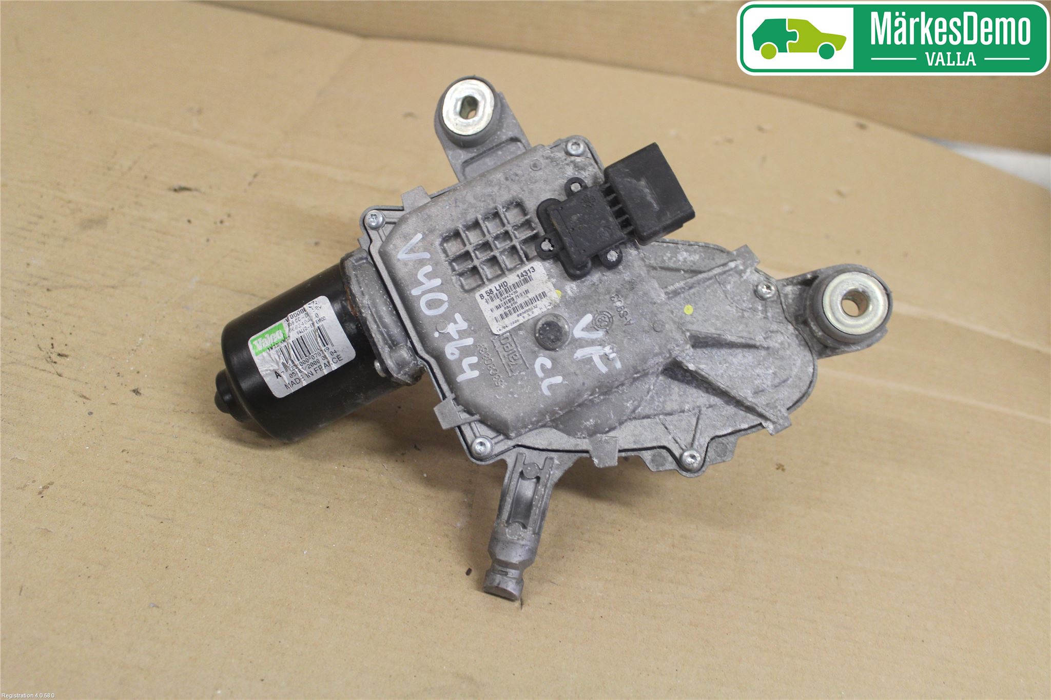 Citroen C4 PICASSO 06-13 Torkarmotor Vindruta