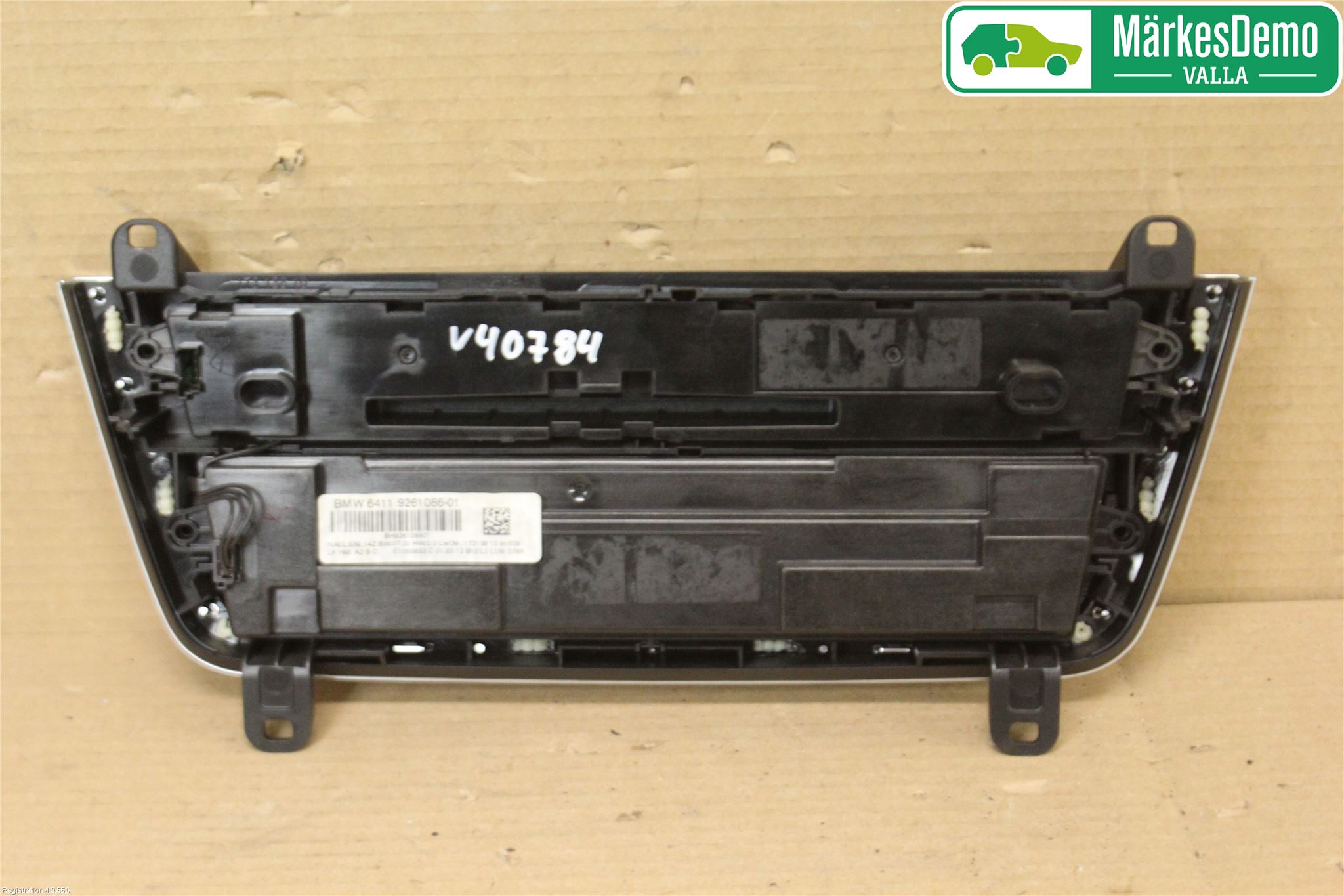 BMW 3 F30/F31/F80 12-19 Ac Styrenhet Ac Manöveren