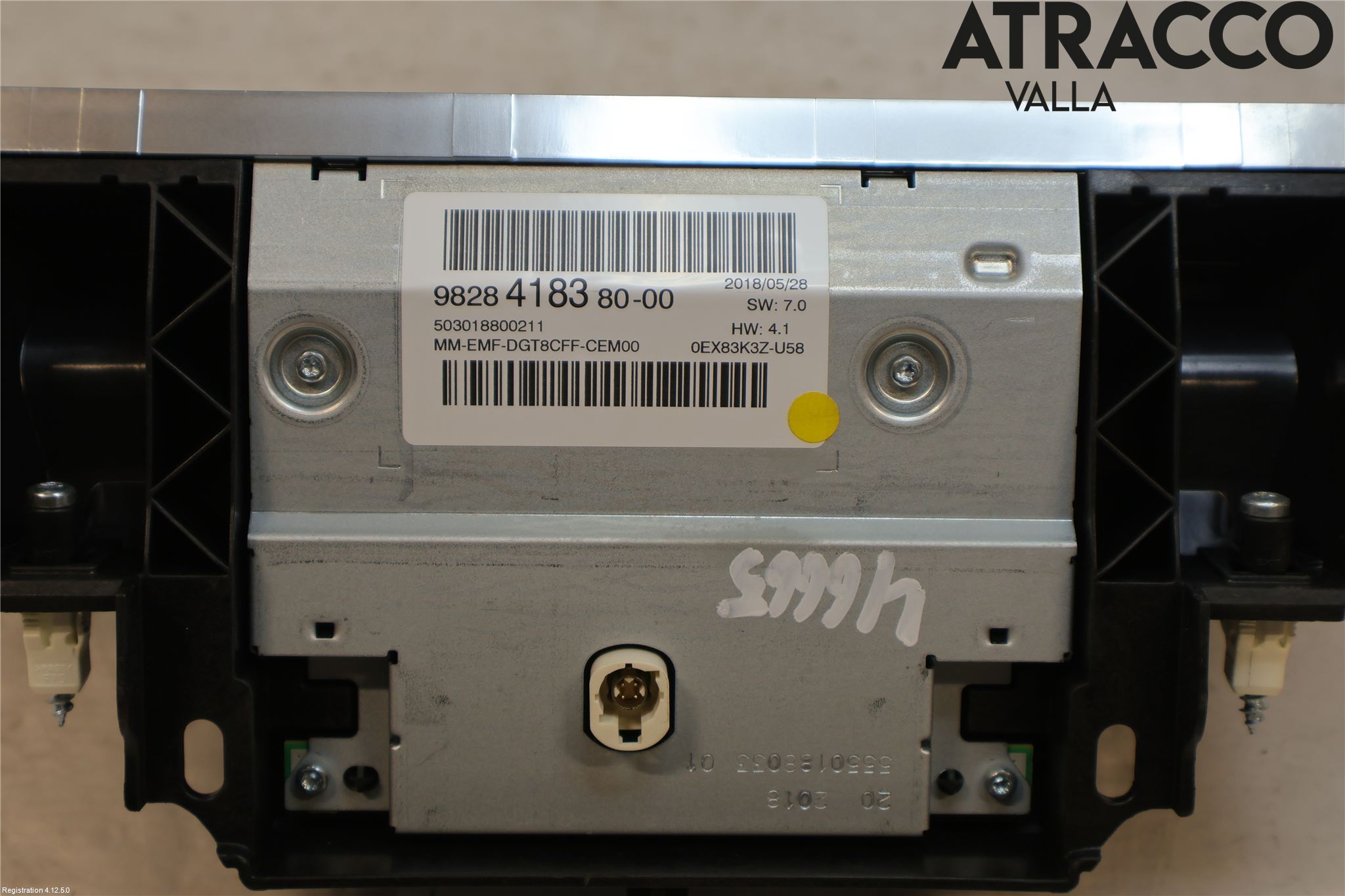 Peugeot 5008 17-24 Multifunktionsdisplay