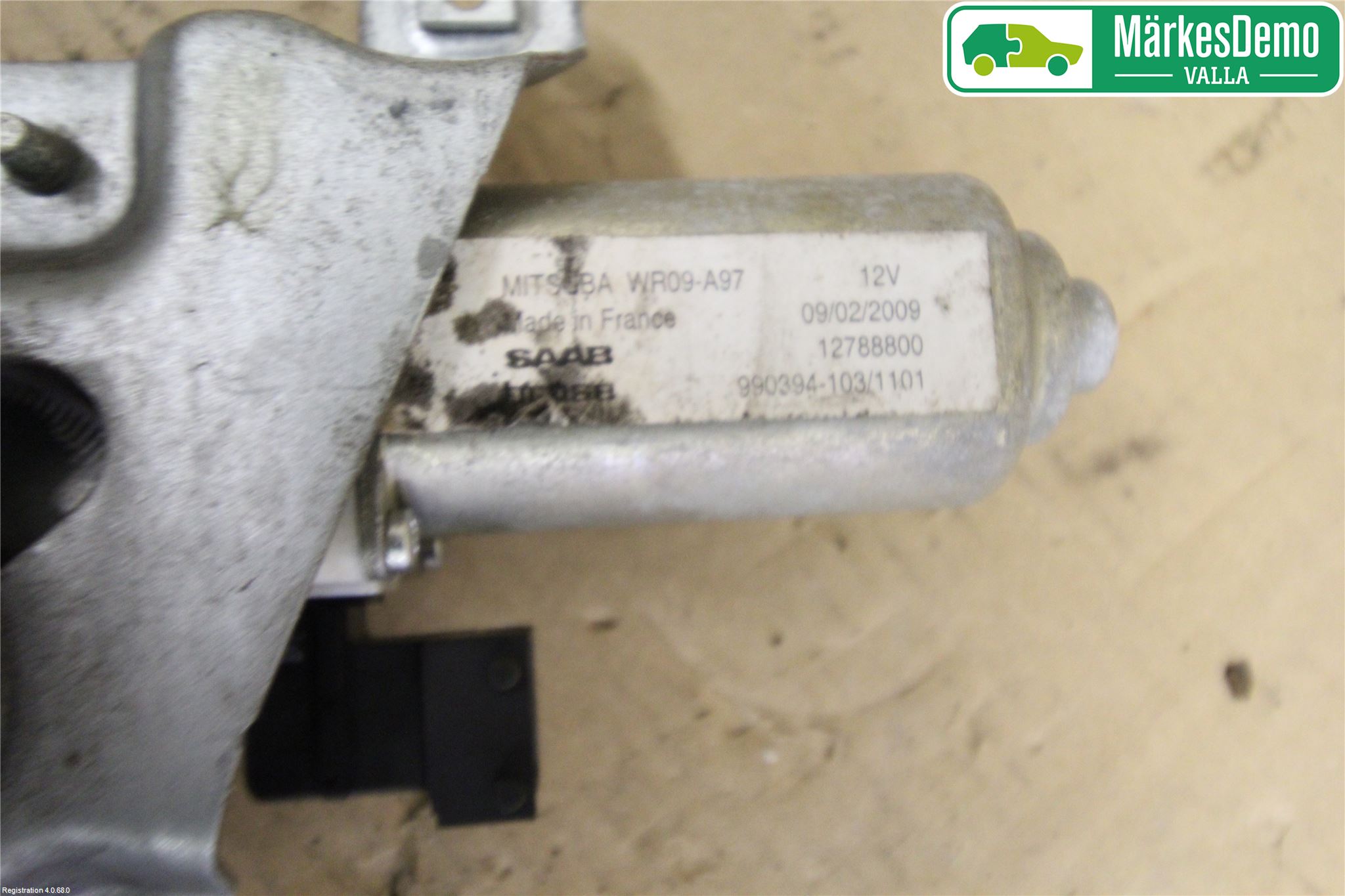 Saab 9-3 VER2/VER3 08-15 Fönsterhiss El Kompl