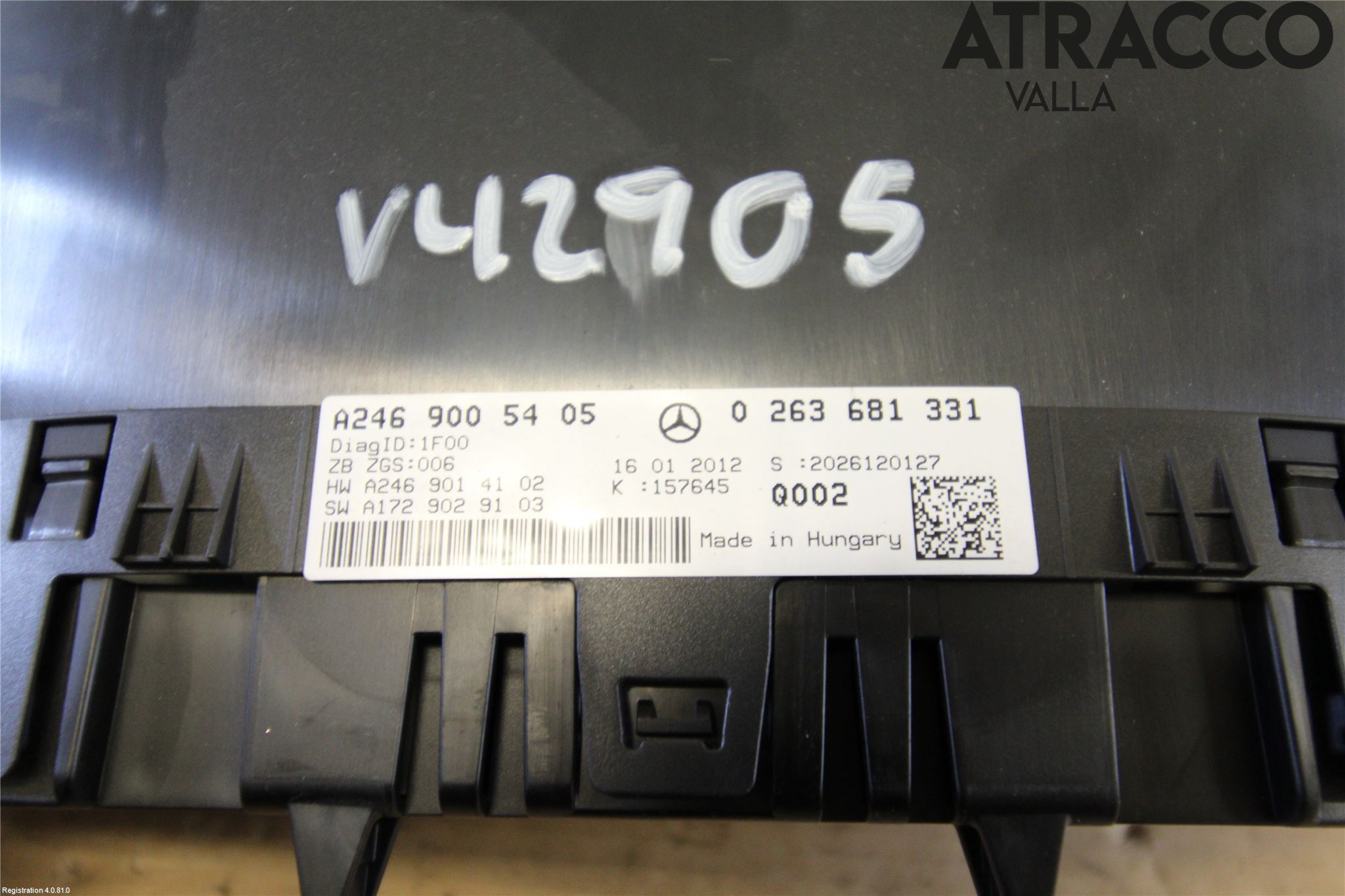Mercedes-Benz MB B-KLASS (W246/W242) 12-19 Instrument Komb