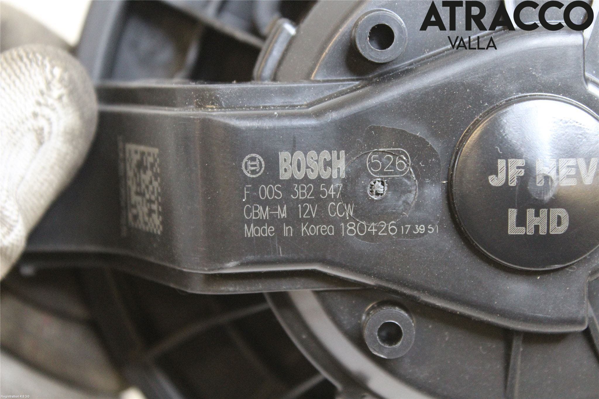 Kia OPTIMA 16-20 Ac Värmefläkt