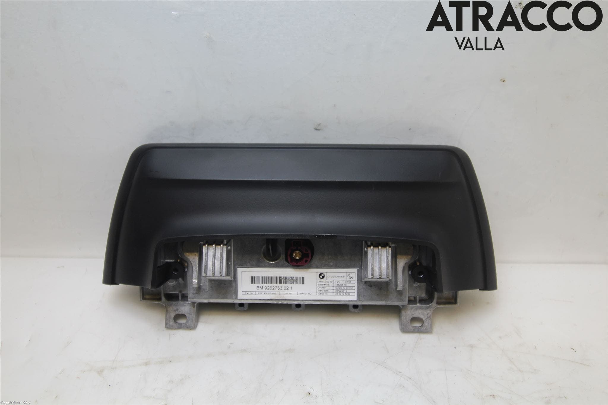 BMW 3 F30/F31/F80 12-19 Bildskärm