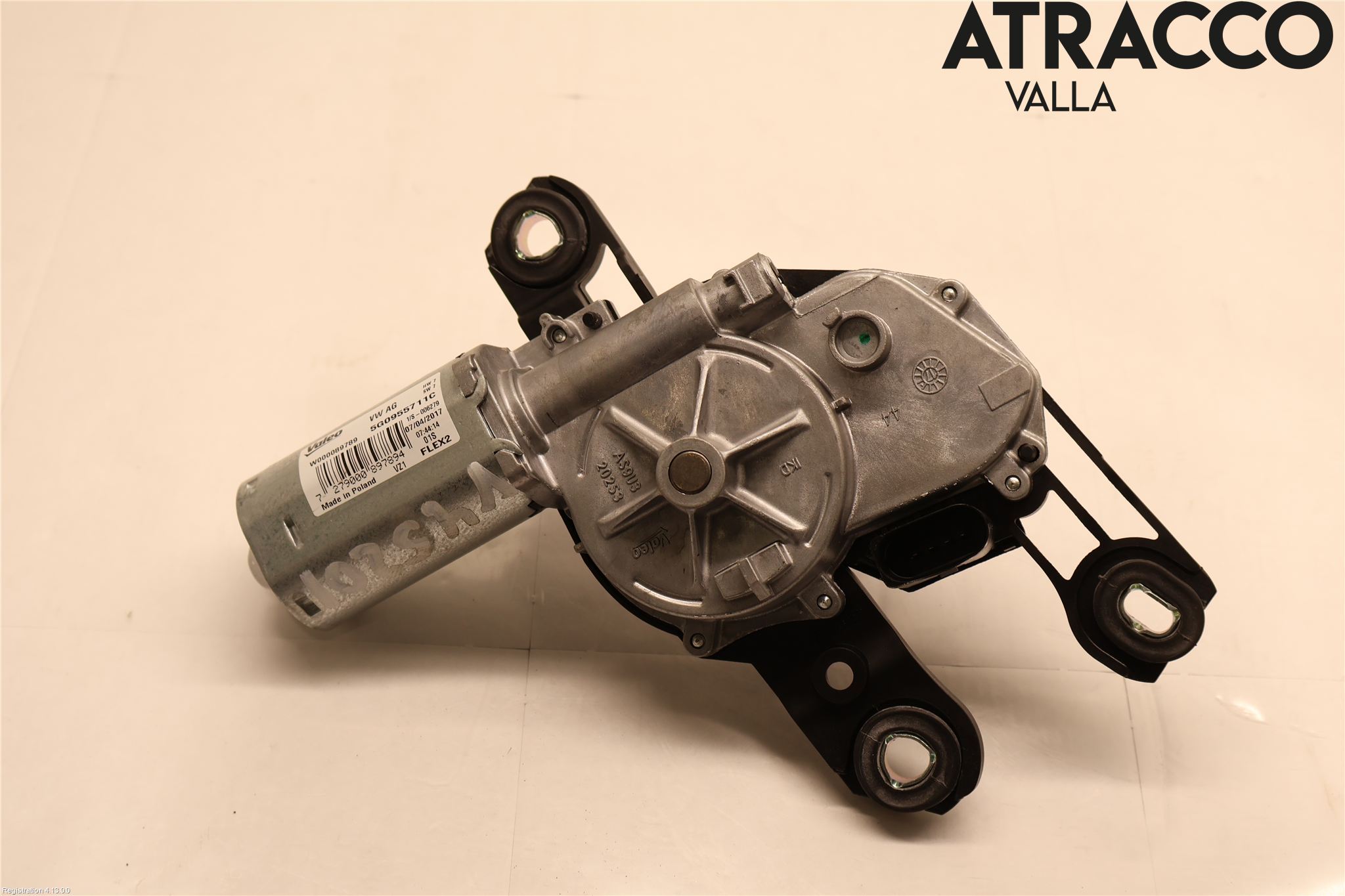 Volkswagen VW GOLF / E-GOLF VII 13-20 Torkarmotor Baklucka