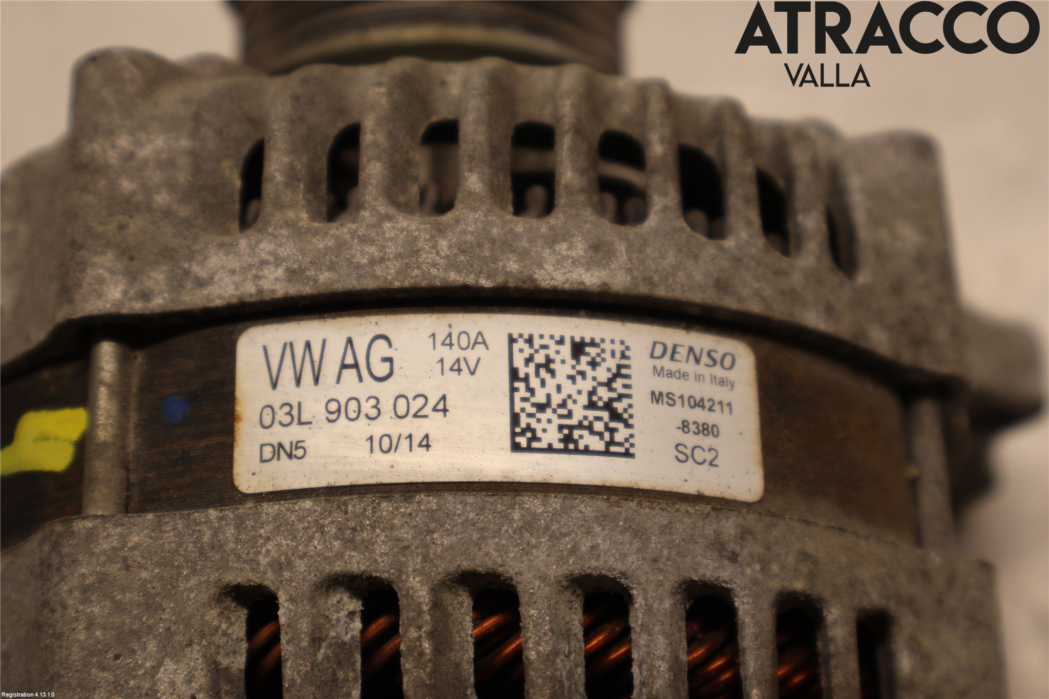Volkswagen VW TIGUAN 07-16 Generator