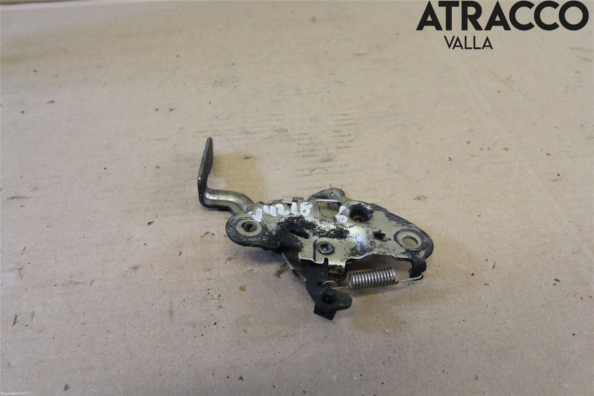 Peugeot 308 08-13 Huvlås