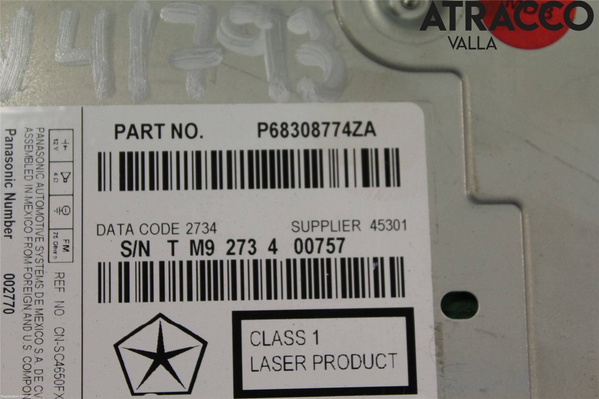 Fiat FREEMONT Cd Radio - Multimediapanel