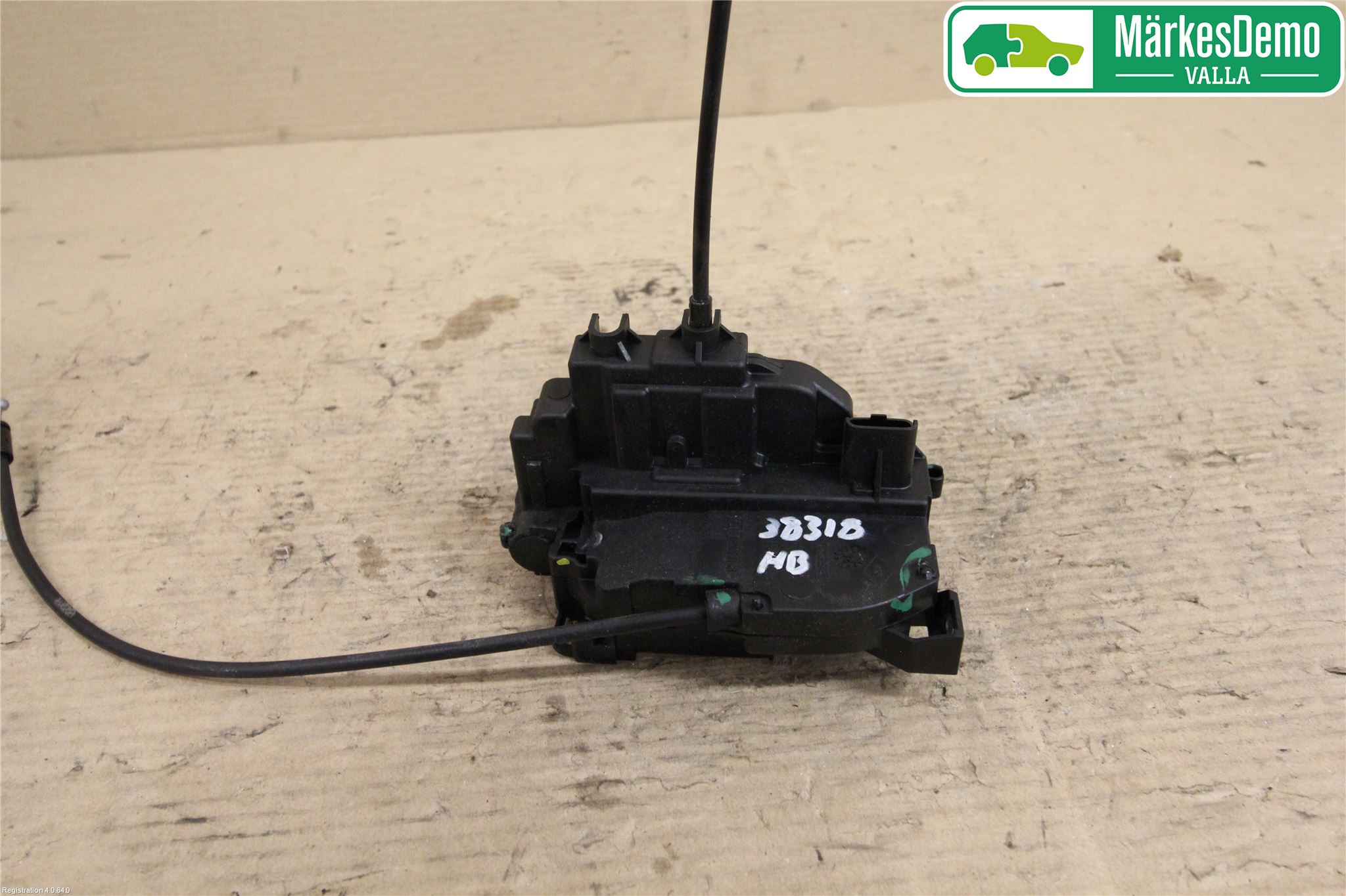 Renault CLIO III  09-12 Låskista-Dörrlås