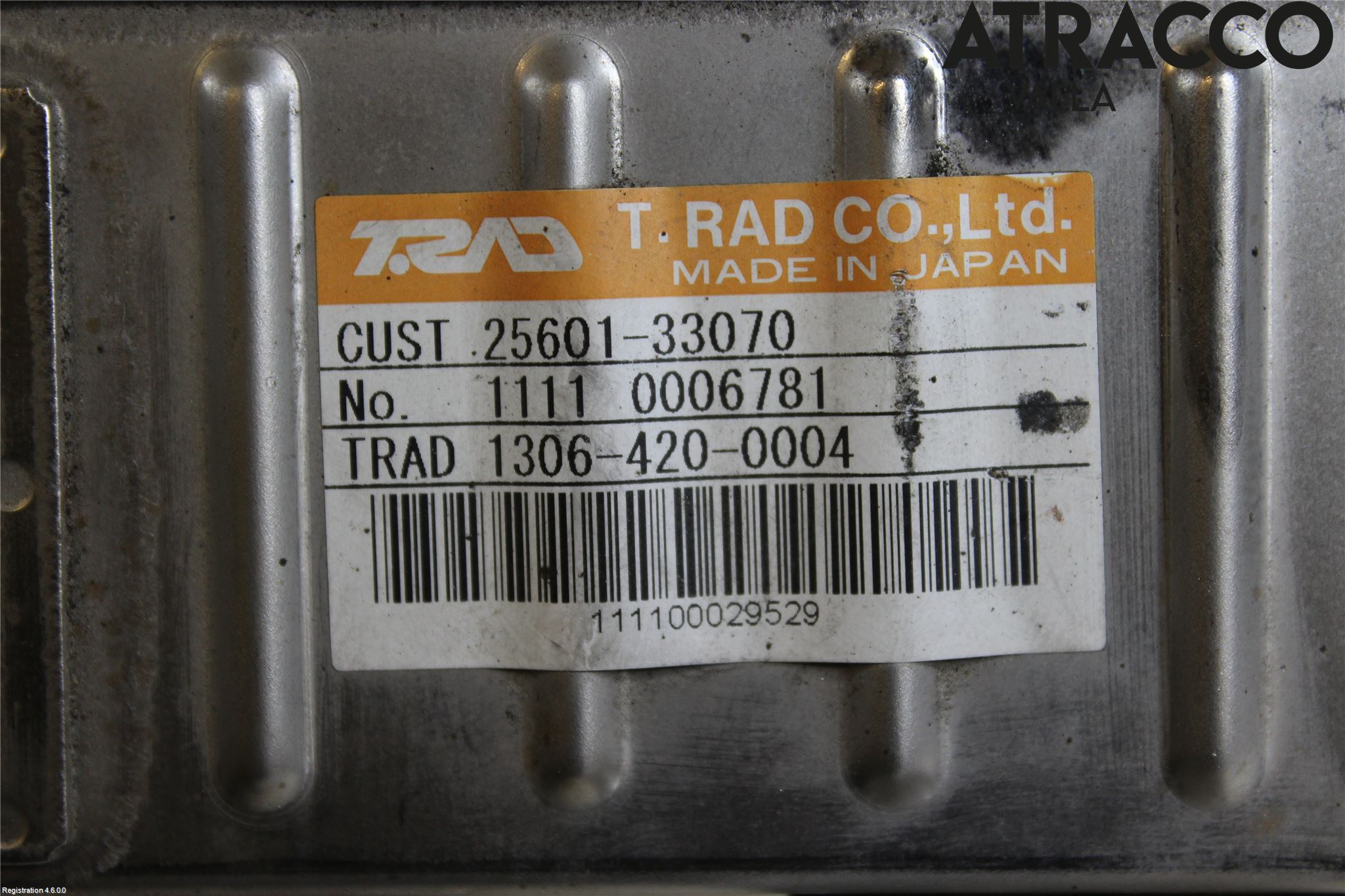 Toyota AURIS 10-12 Avgaskylare