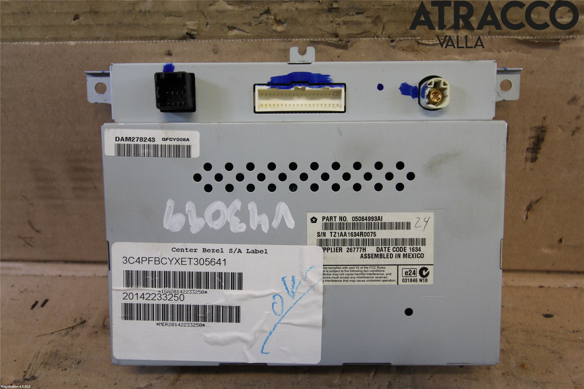 Fiat FREEMONT Multifunktionsdisplay