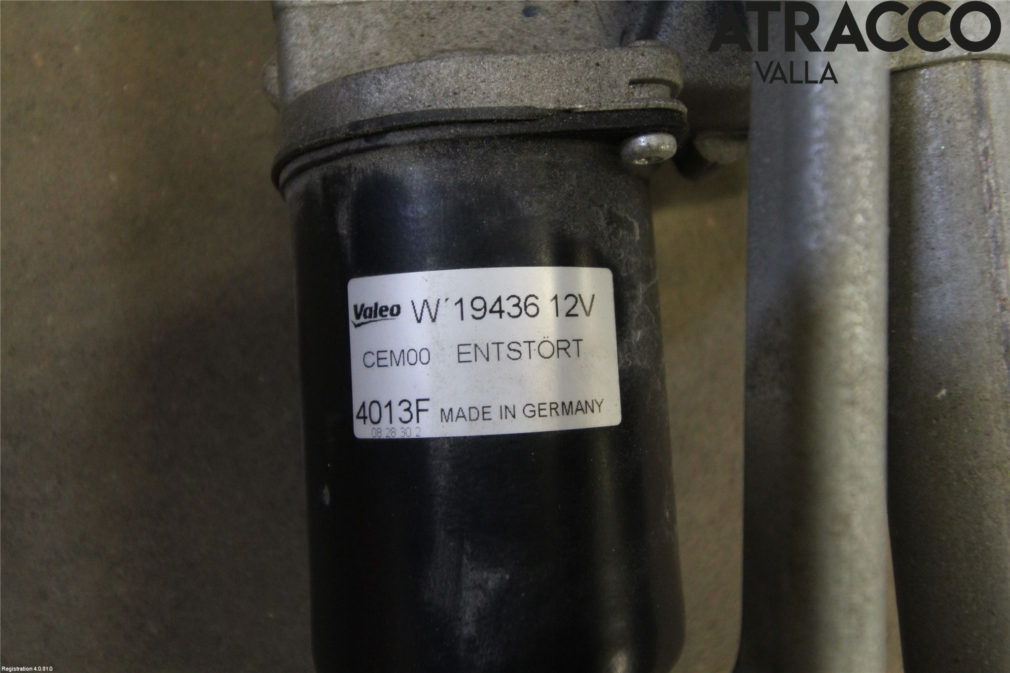Citroen C4 II 11-18 Torkarmotor Vindruta