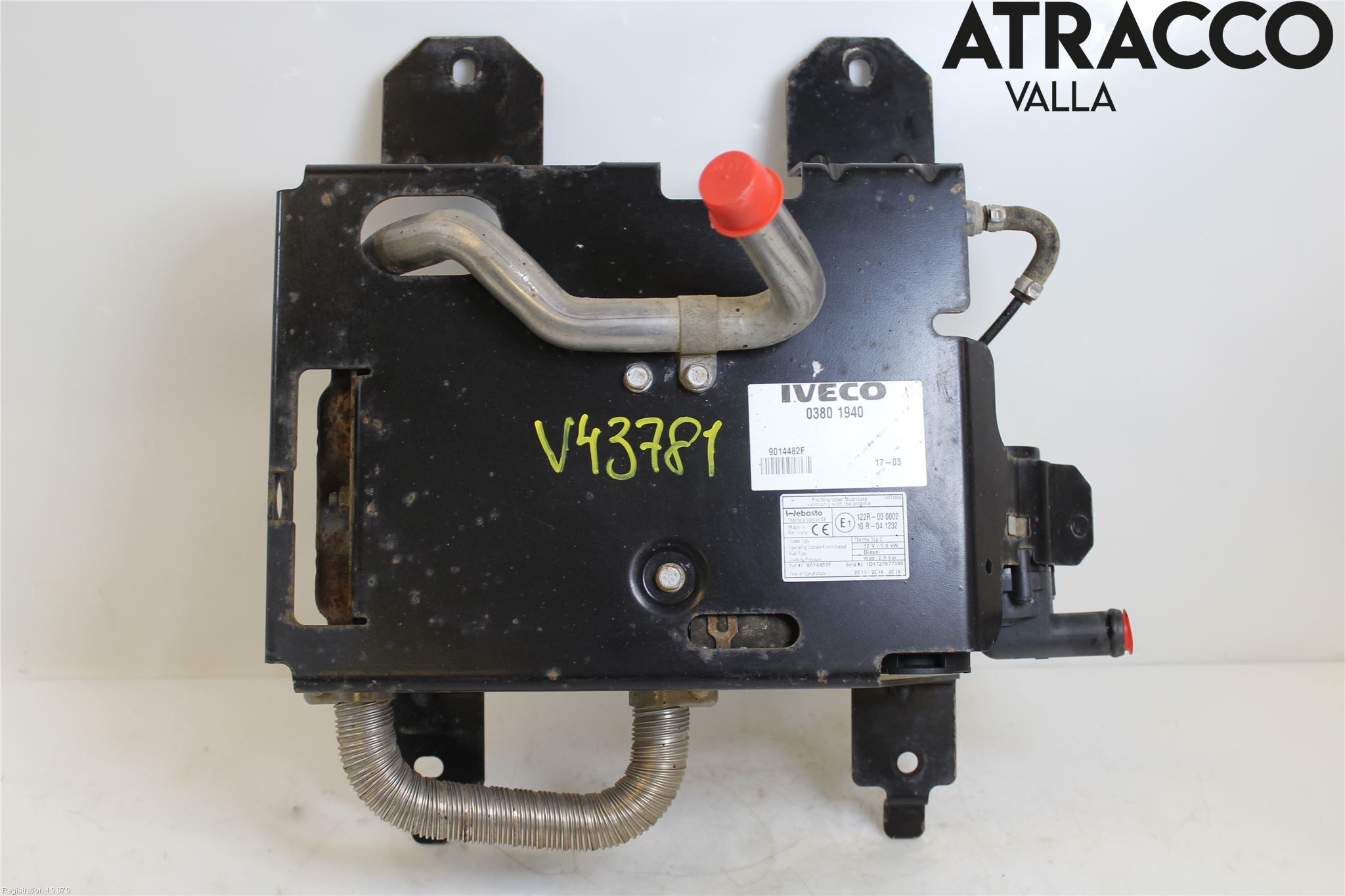 Iveco DAILY 14->> Dieselvärmare