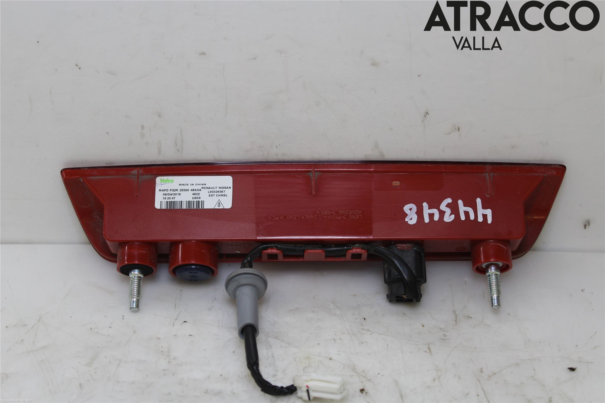 Nissan X-TRAIL 14-21 Bromsljus Bakruta
