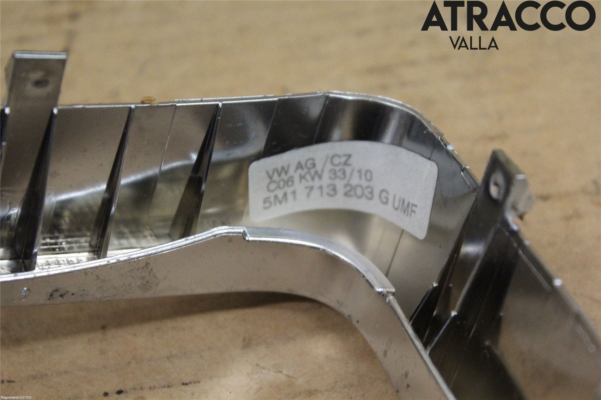 Volkswagen VW GOLF PLUS/CROSS GOLF 04-14 Inredning Sarg Växelspak