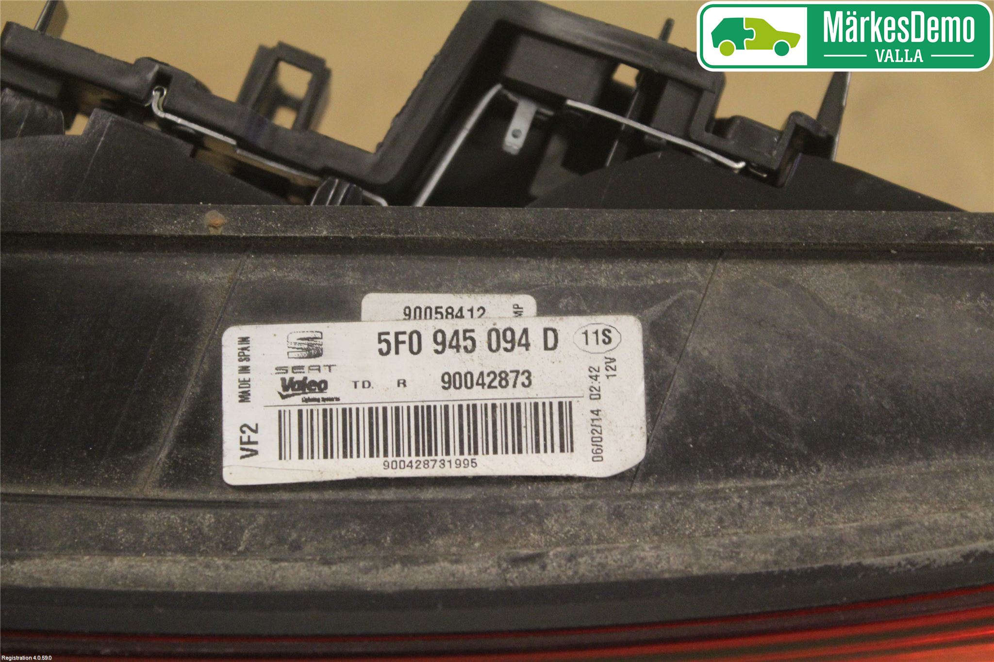 Seat LEON 13-20 Bakljus Lucka Hö