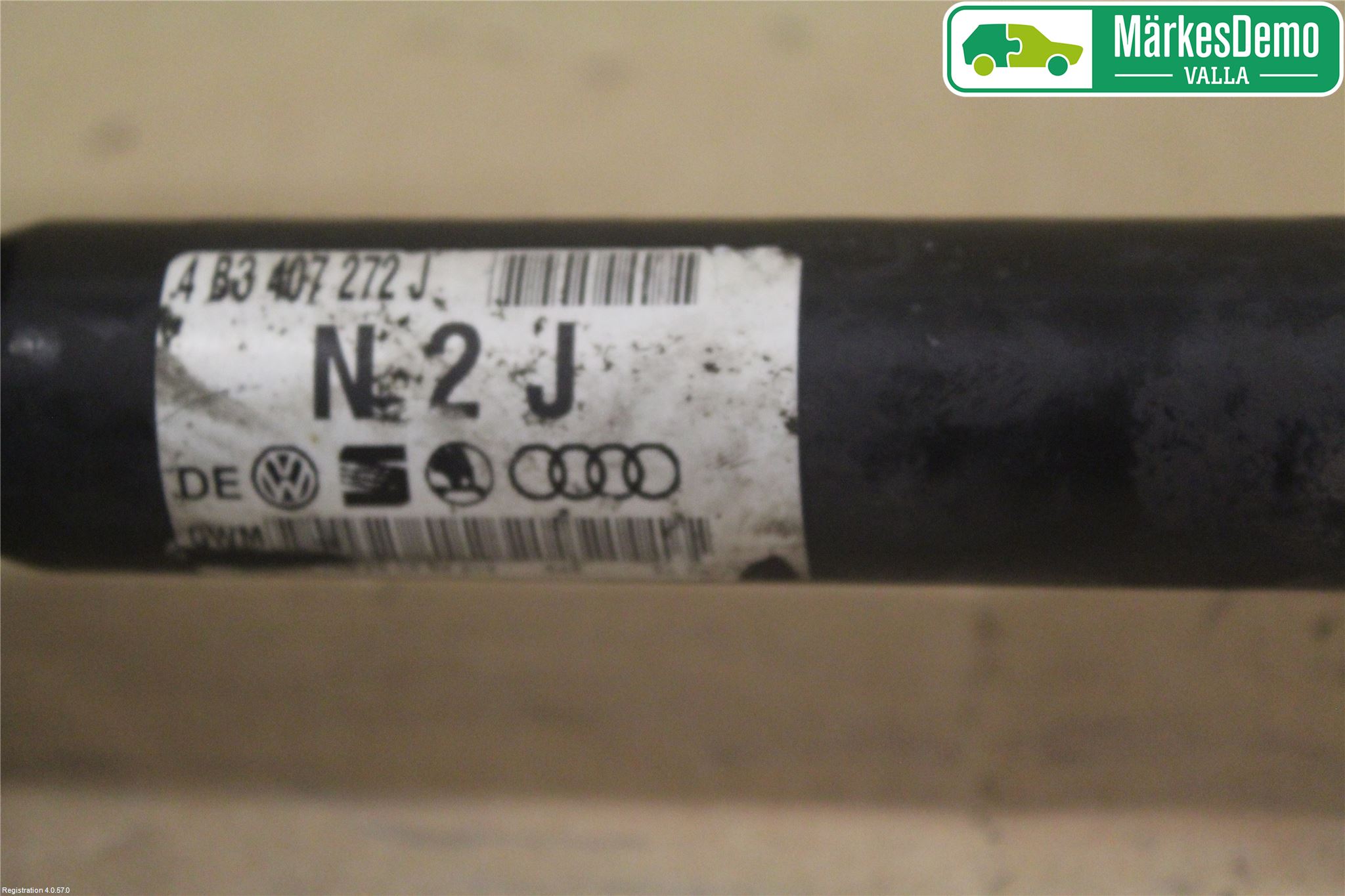 Audi A6/S6     97-05 Drivaxel Fram Höger