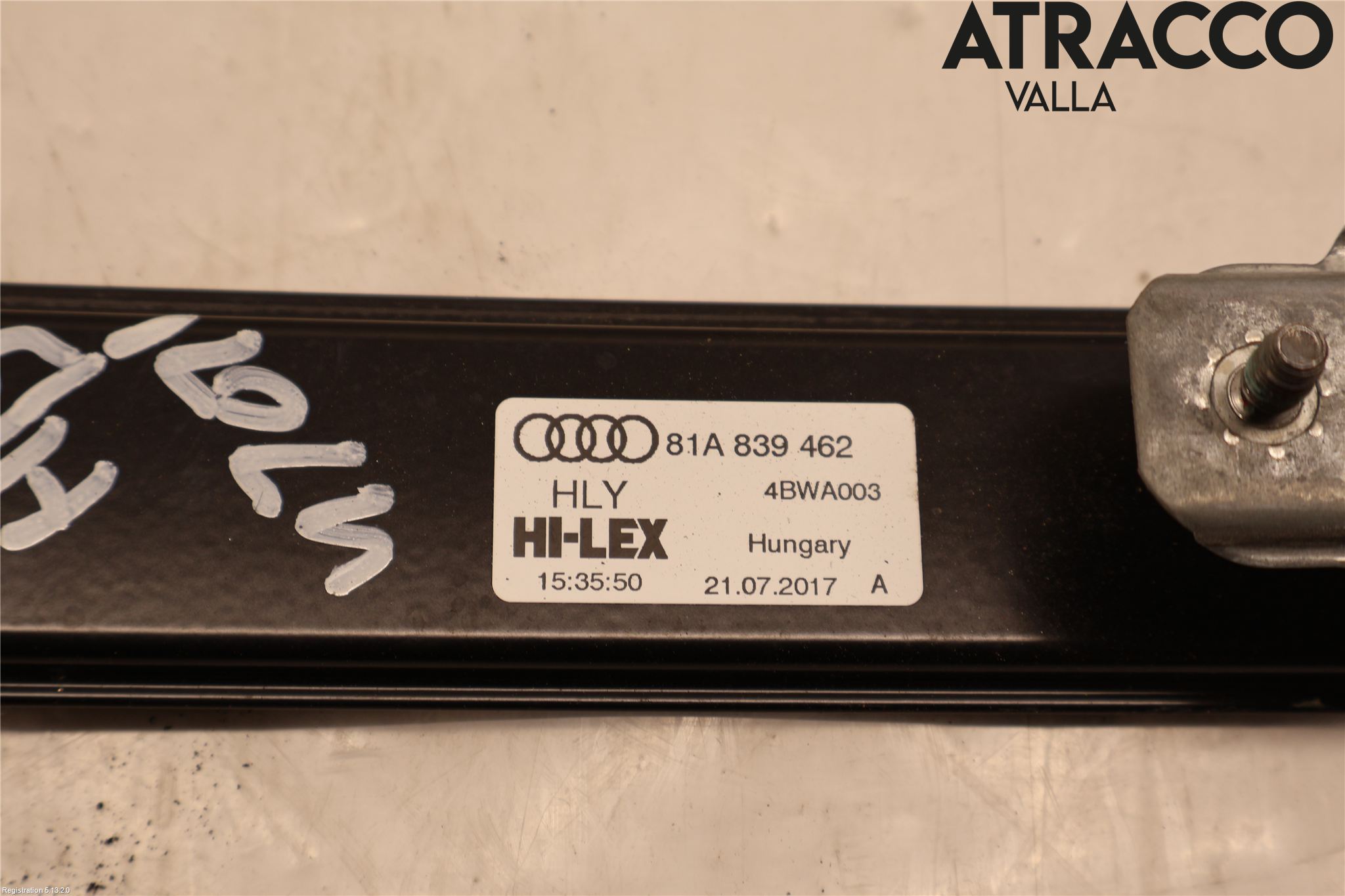 Audi Q2/SQ2 17- Fönsterhiss El Kompl