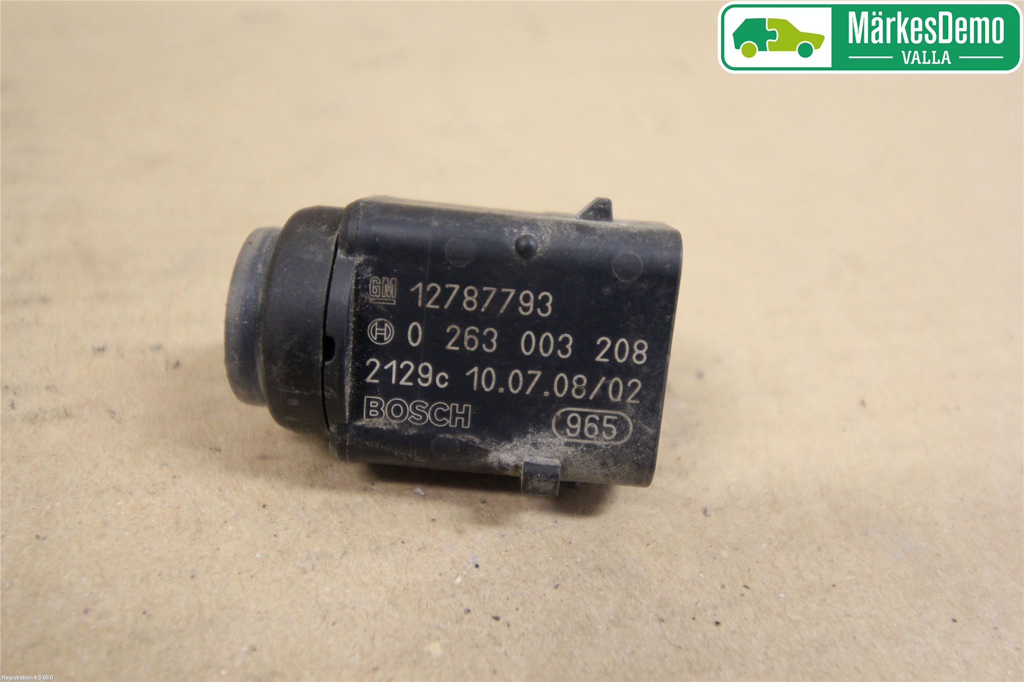 Saab 9-3 VER2/VER3 08-15 Parkeringshjälp Backsensor