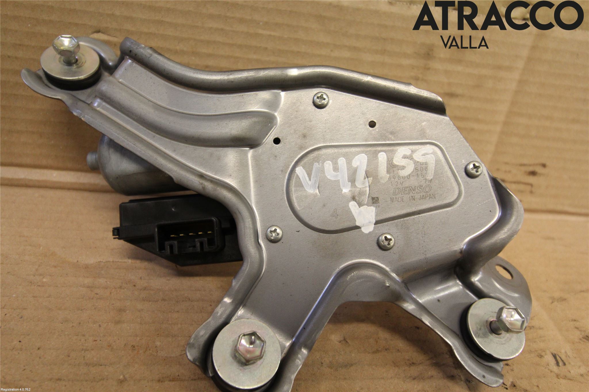 Toyota AVENSIS 09-15 Torkarmotor Baklucka