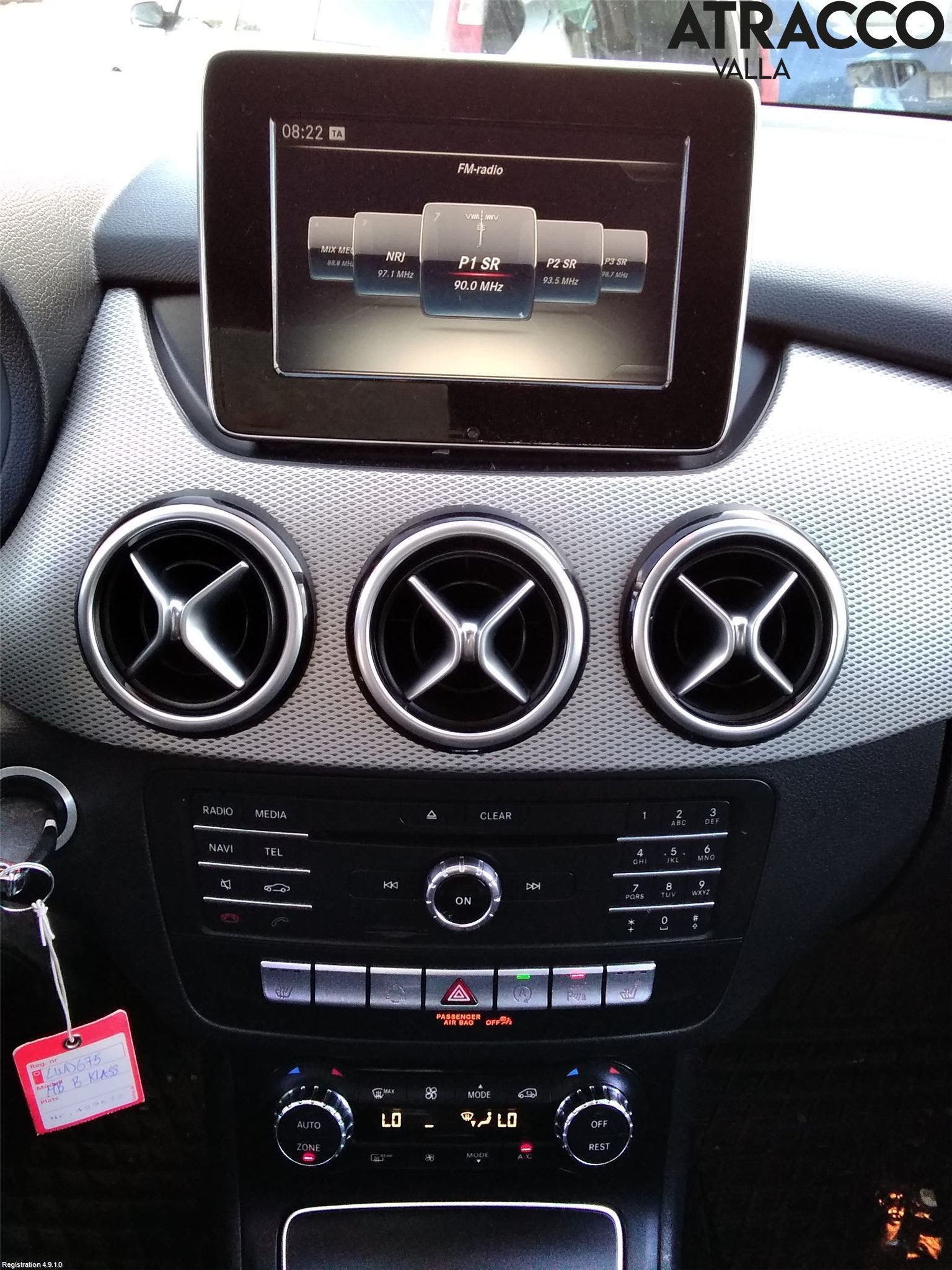 Mercedes-Benz MB B-KLASS (W246/W242) 12-19 Multifunktionsdisplay
