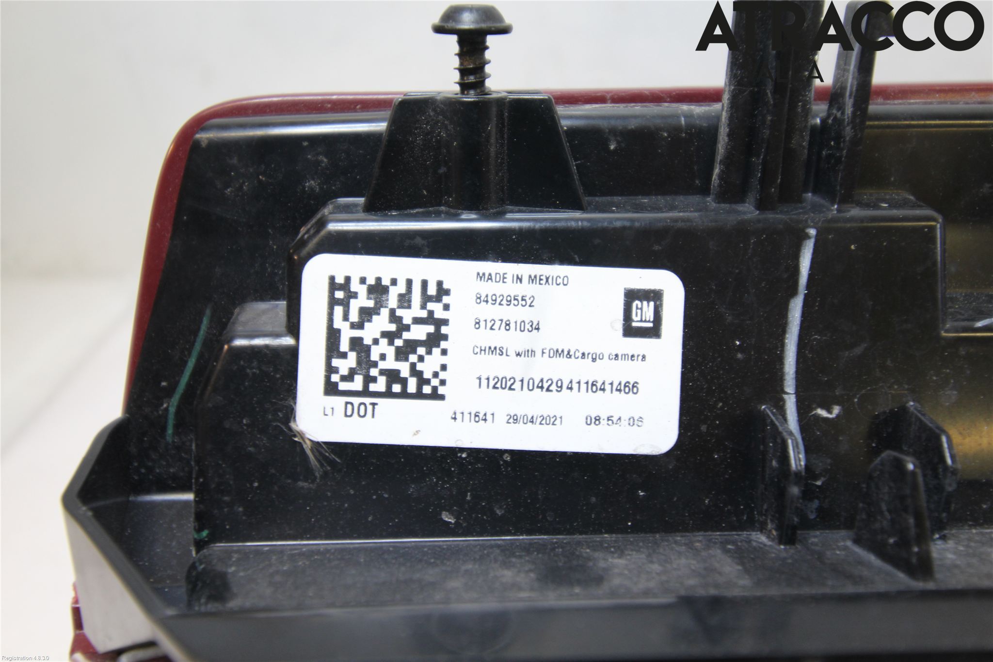 Övriga GM ÖVRIGT Bromsljus Bakruta