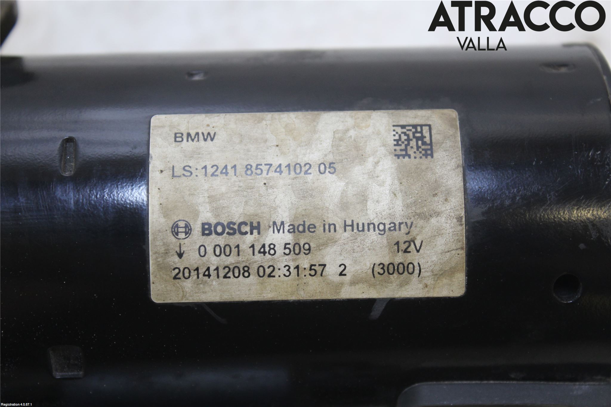 BMW 3 F30/F31/F80 12-19 Startmotor Diesel