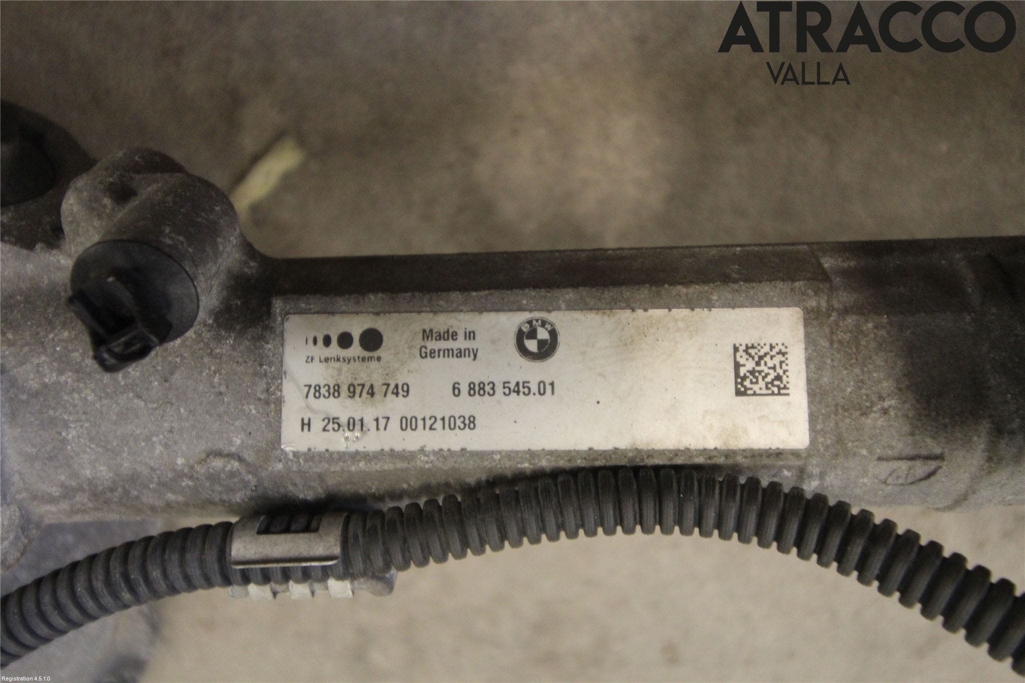 BMW 5 F10/F11/F18 09-17 Styrväxel-Snäcka Elektrisk