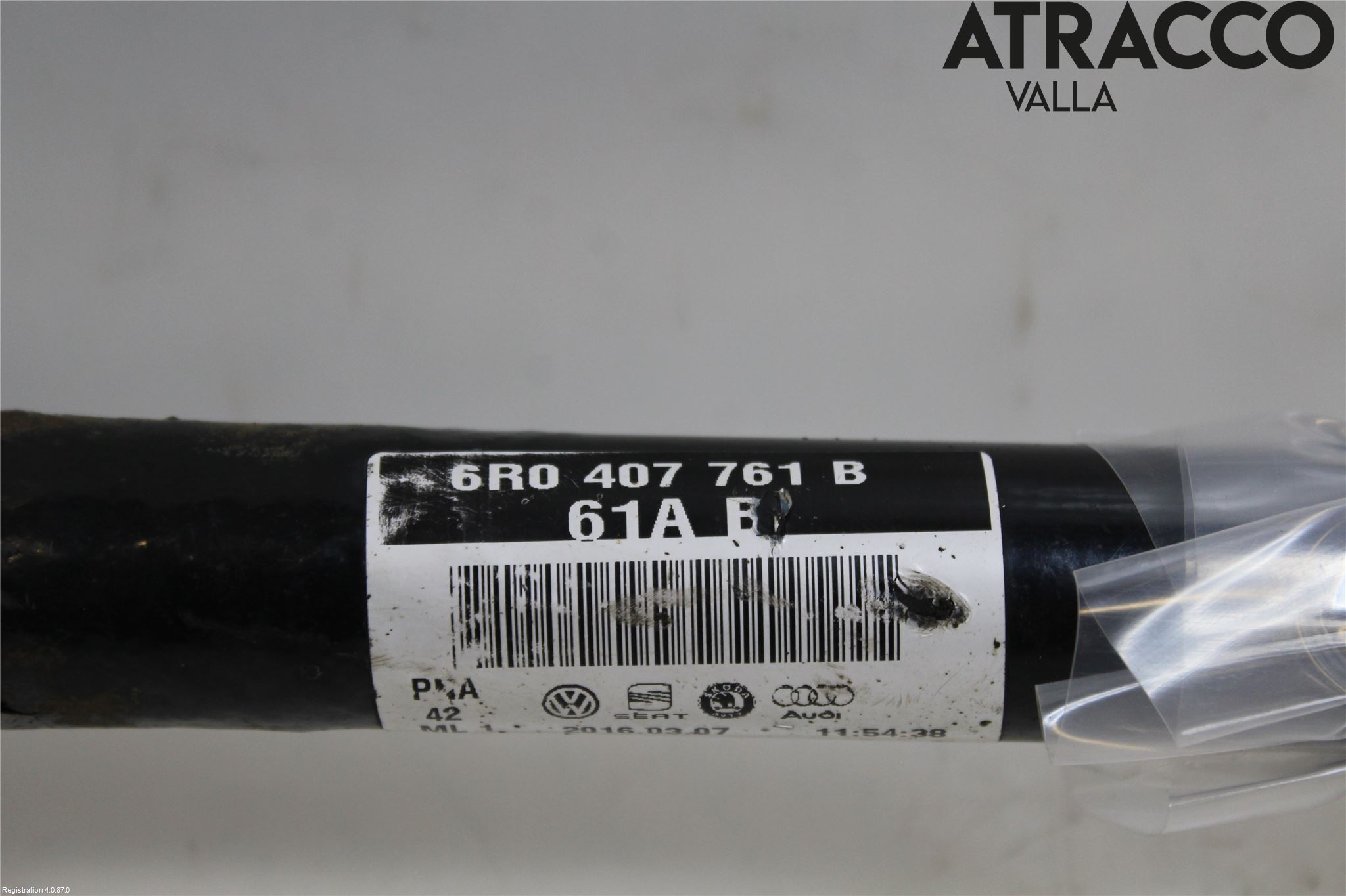 Volkswagen VW POLO 10-17 Drivaxel Fram Vänster