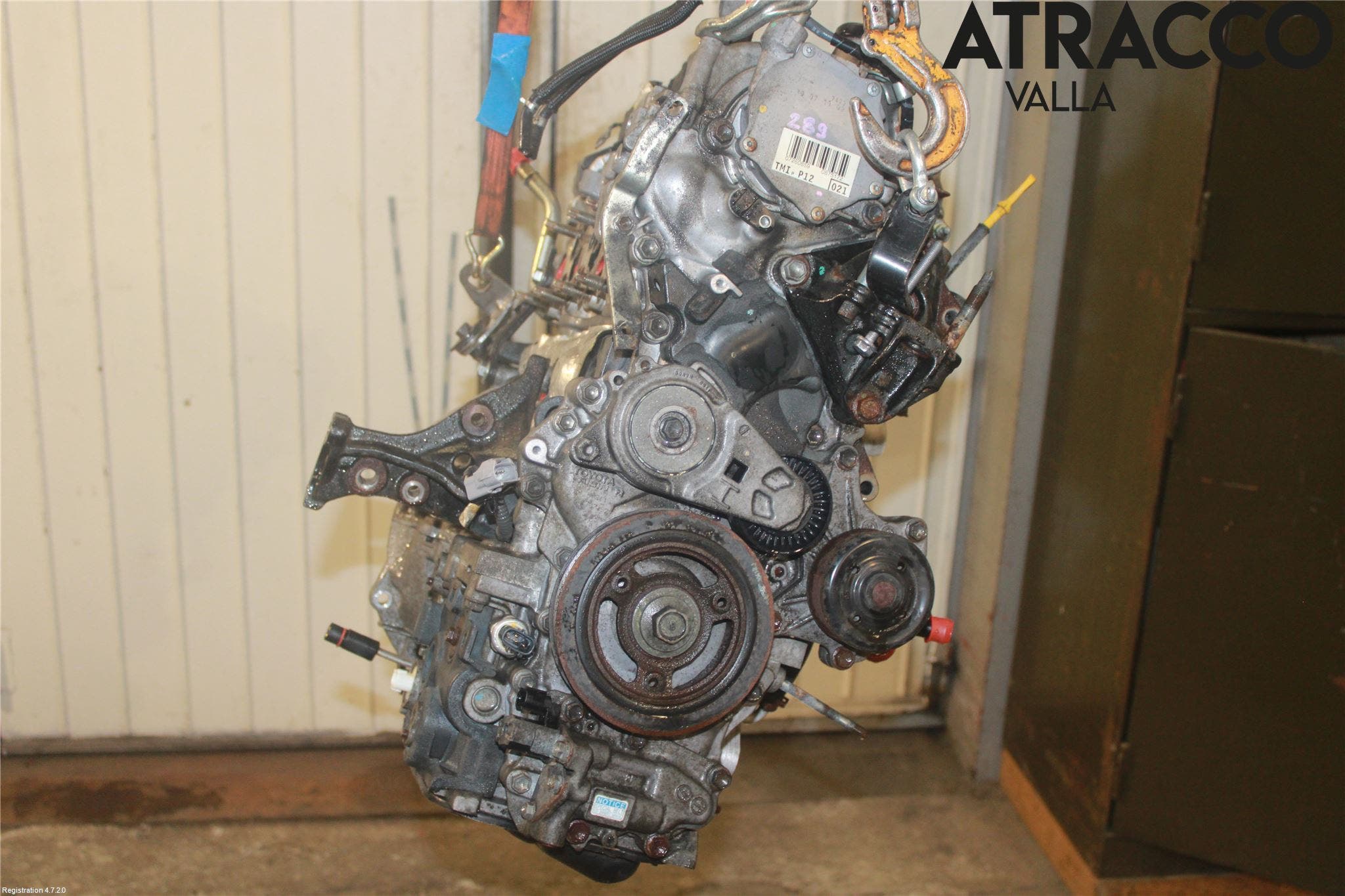 Toyota YARIS XP130 12-14 Motor Diesel