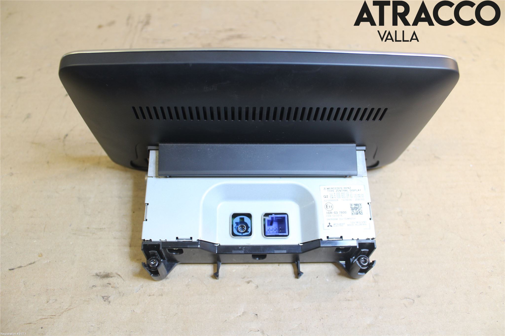 Mercedes-Benz MB C-KLASS (W205) 14-21 Multifunktionsdisplay