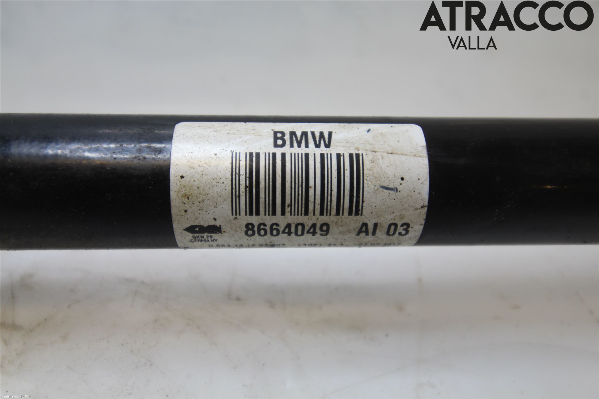 BMW 5 G30/G31/F90 17-23 Drivaxel Bak Vänster