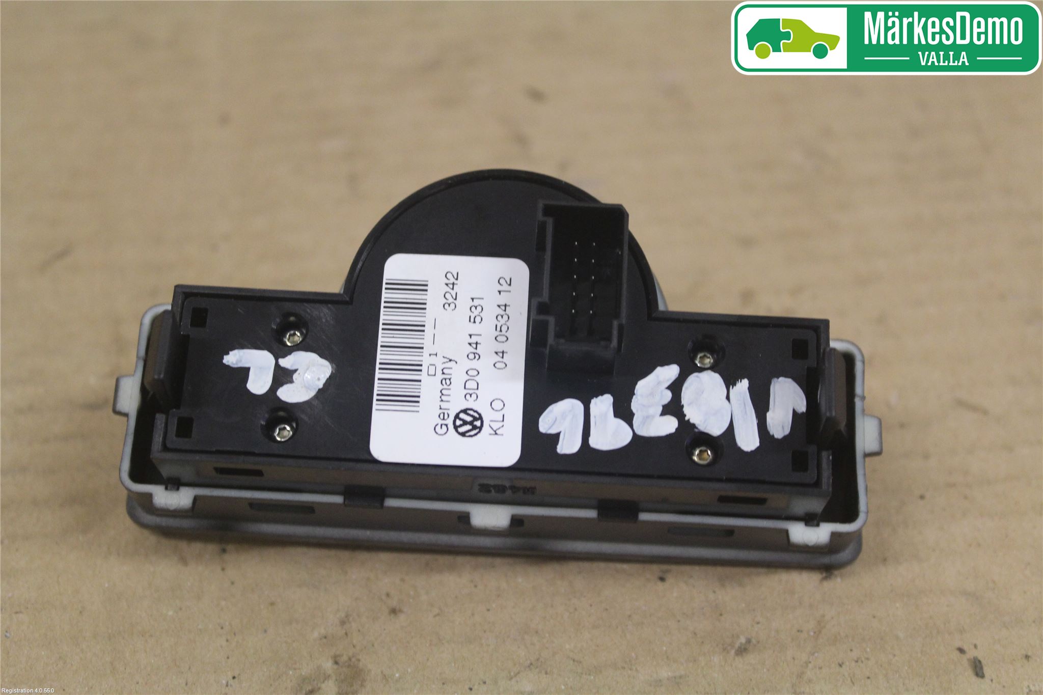 Volkswagen VW PHAETON Strömställare Ljus