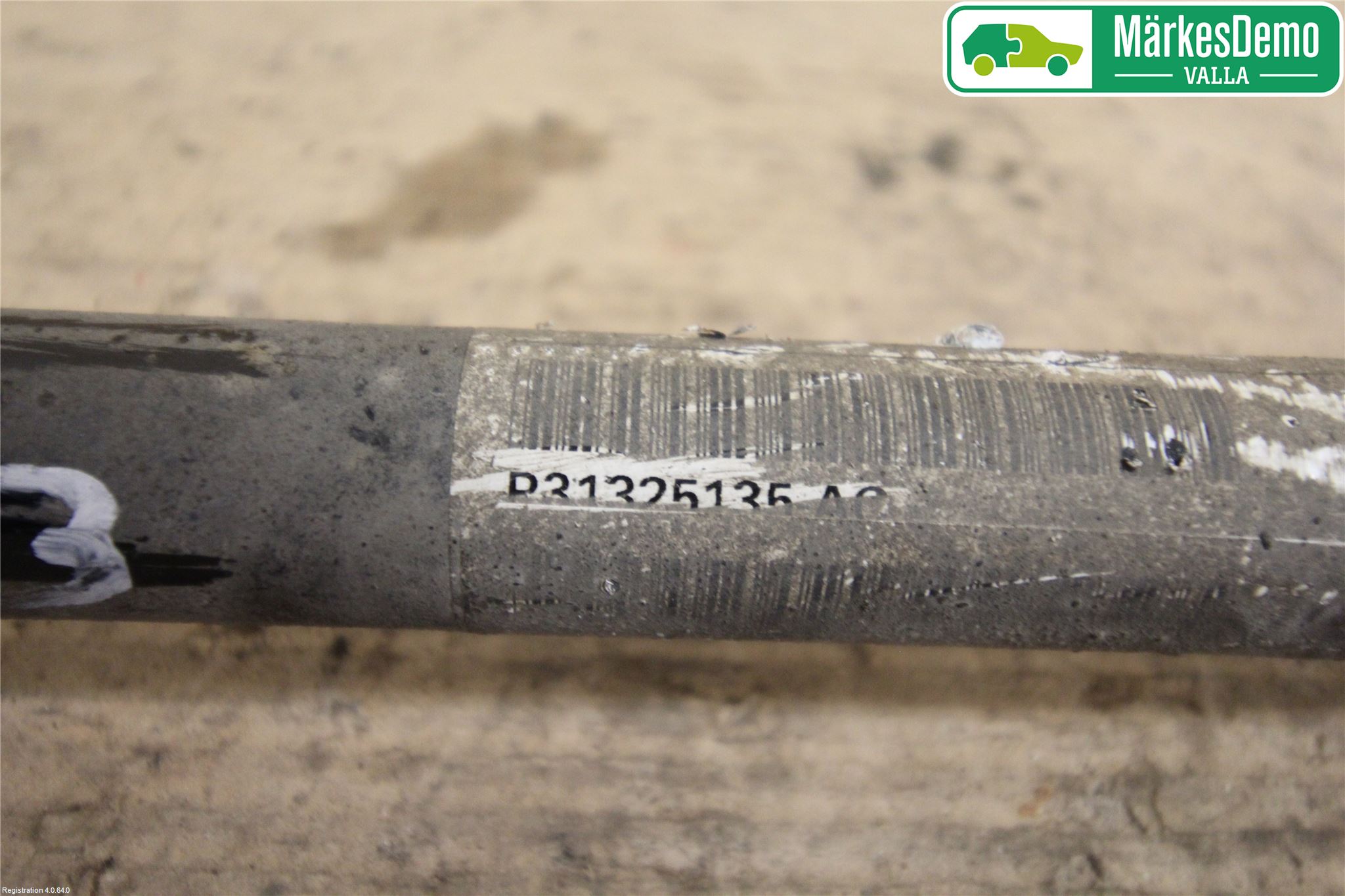 Volvo V70 08-13 Drivaxel Bak Vänster